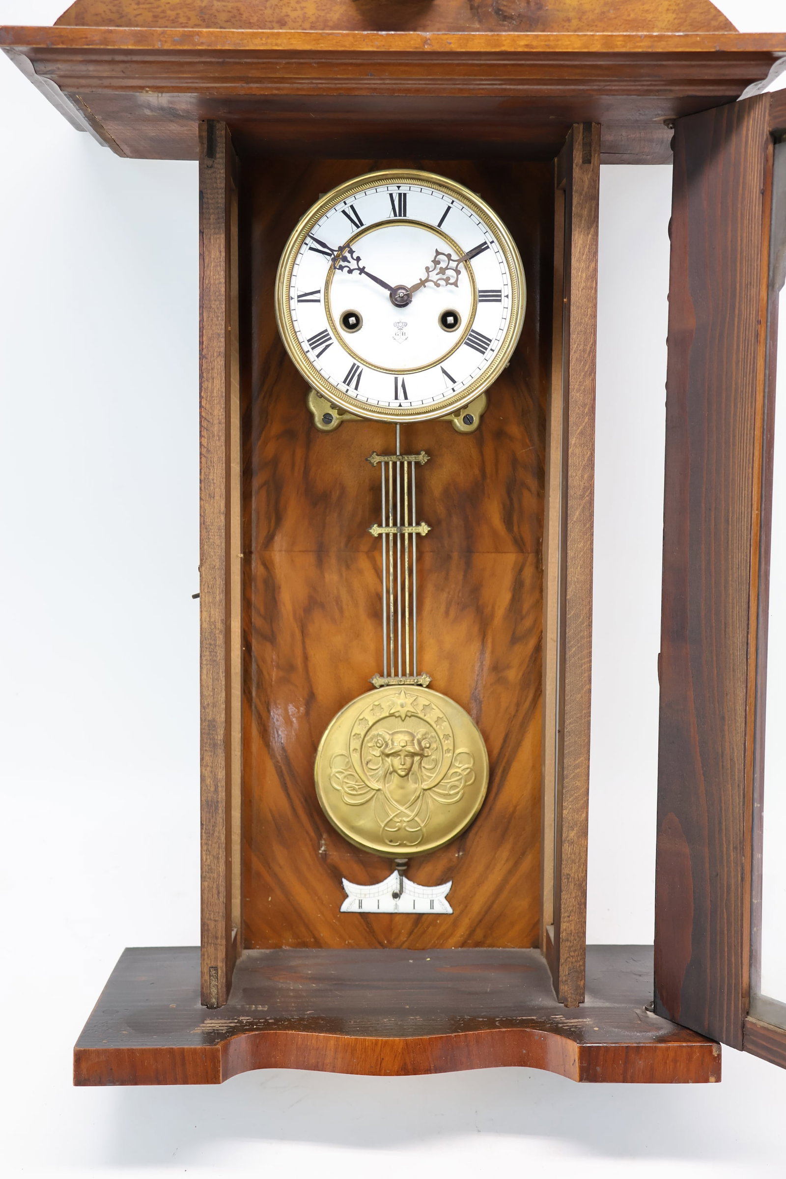 Gustav Becker Vienna Regulator Wall Clock - 2