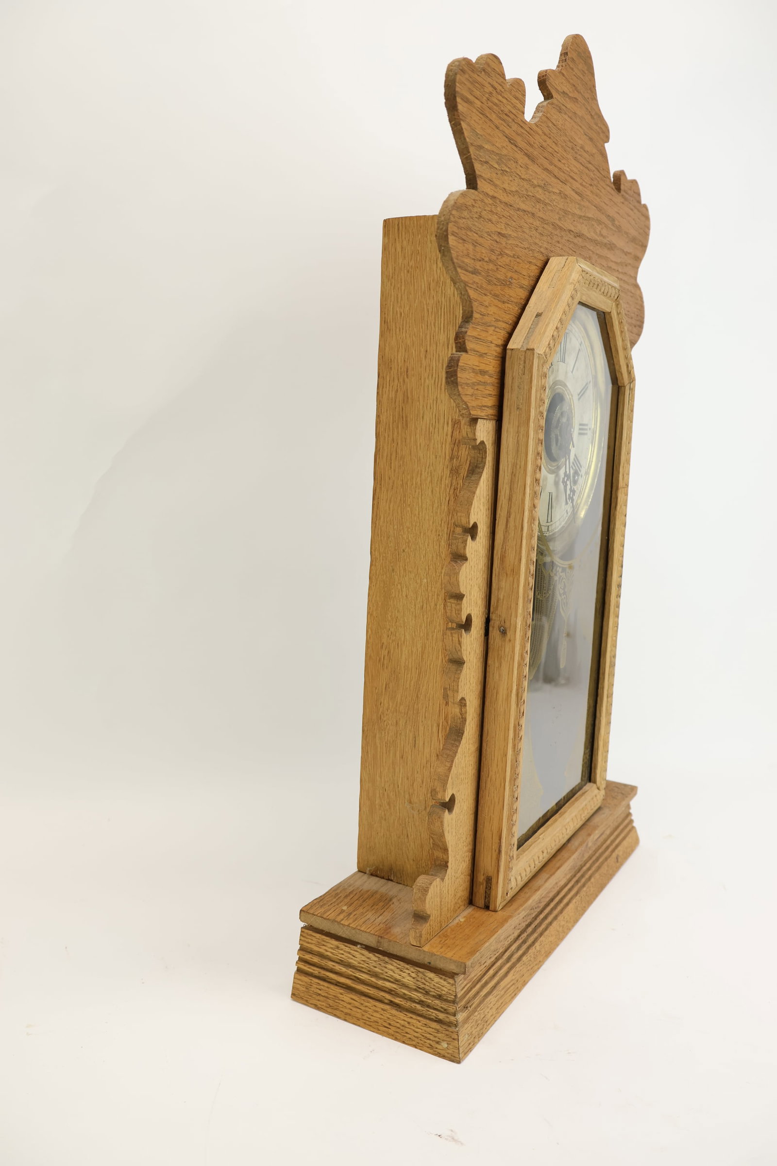 Antique Gilbert Gingerbread Clock - 6