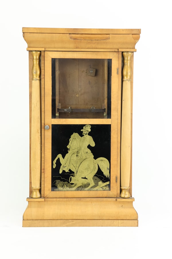 Antique Seth Thomas Pillar and Scroll Shelf Clock Case (1 of 9)