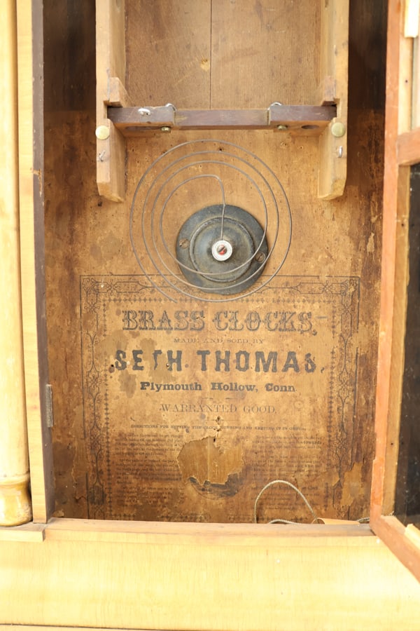Antique Seth Thomas Pillar and Scroll Shelf Clock Case - 4