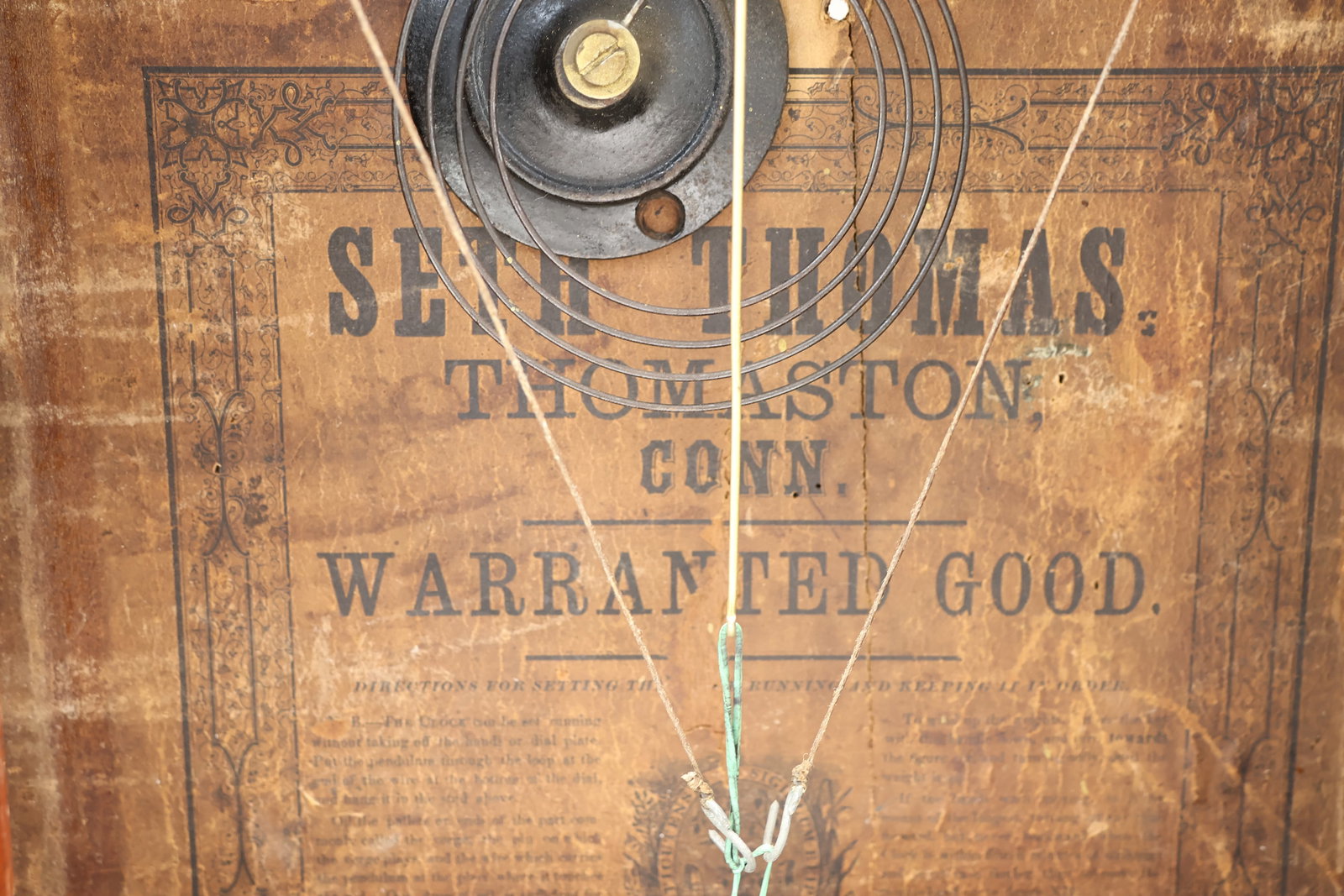 Seth Thomas Shelf Clock in Ogee Case - 4