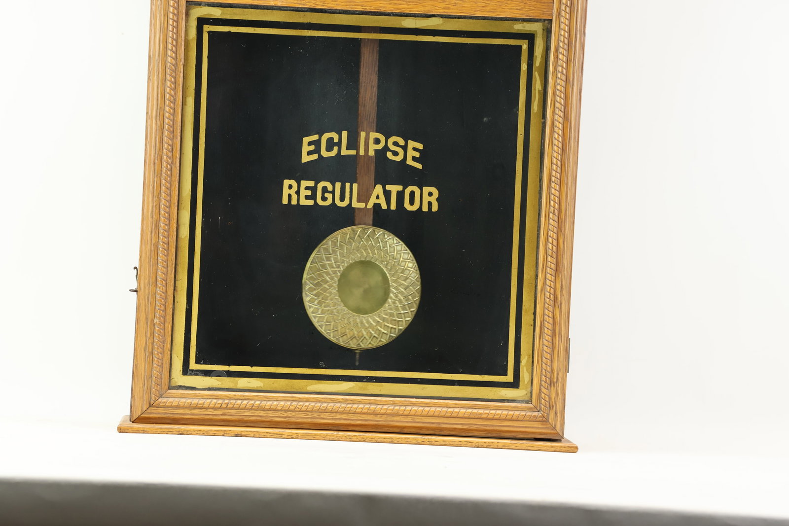 Antique Eclipse Regulator Wall Clock - 2