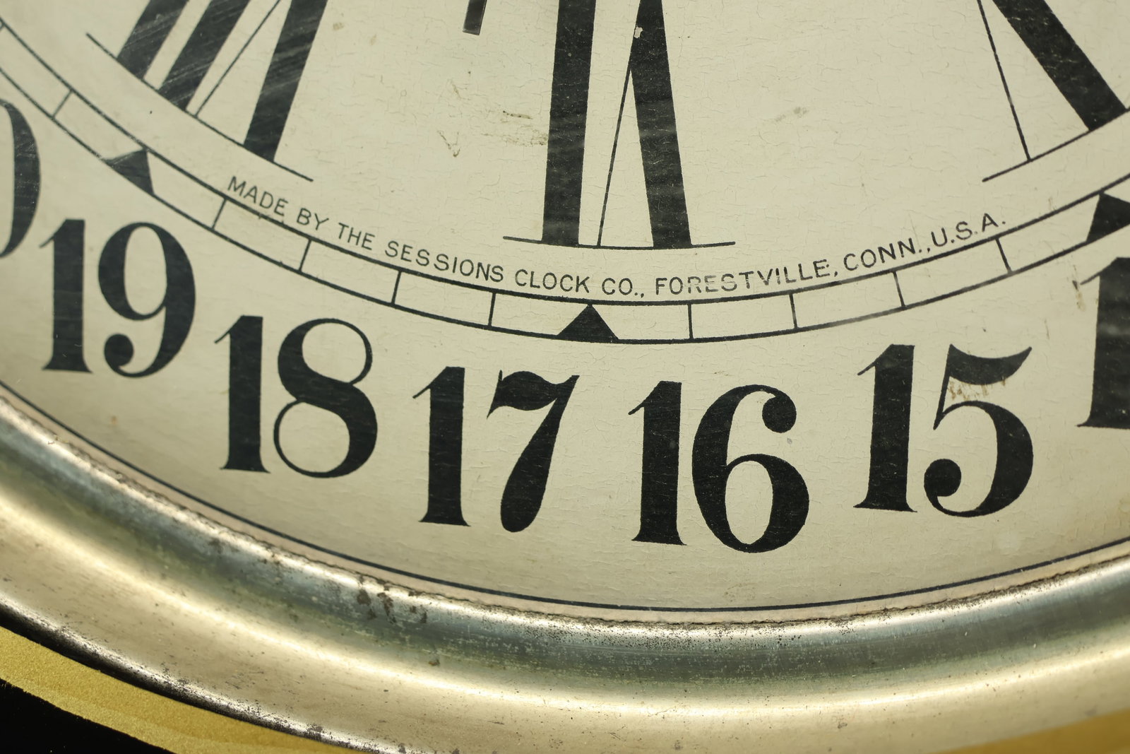 Antique Eclipse Regulator Wall Clock - 4