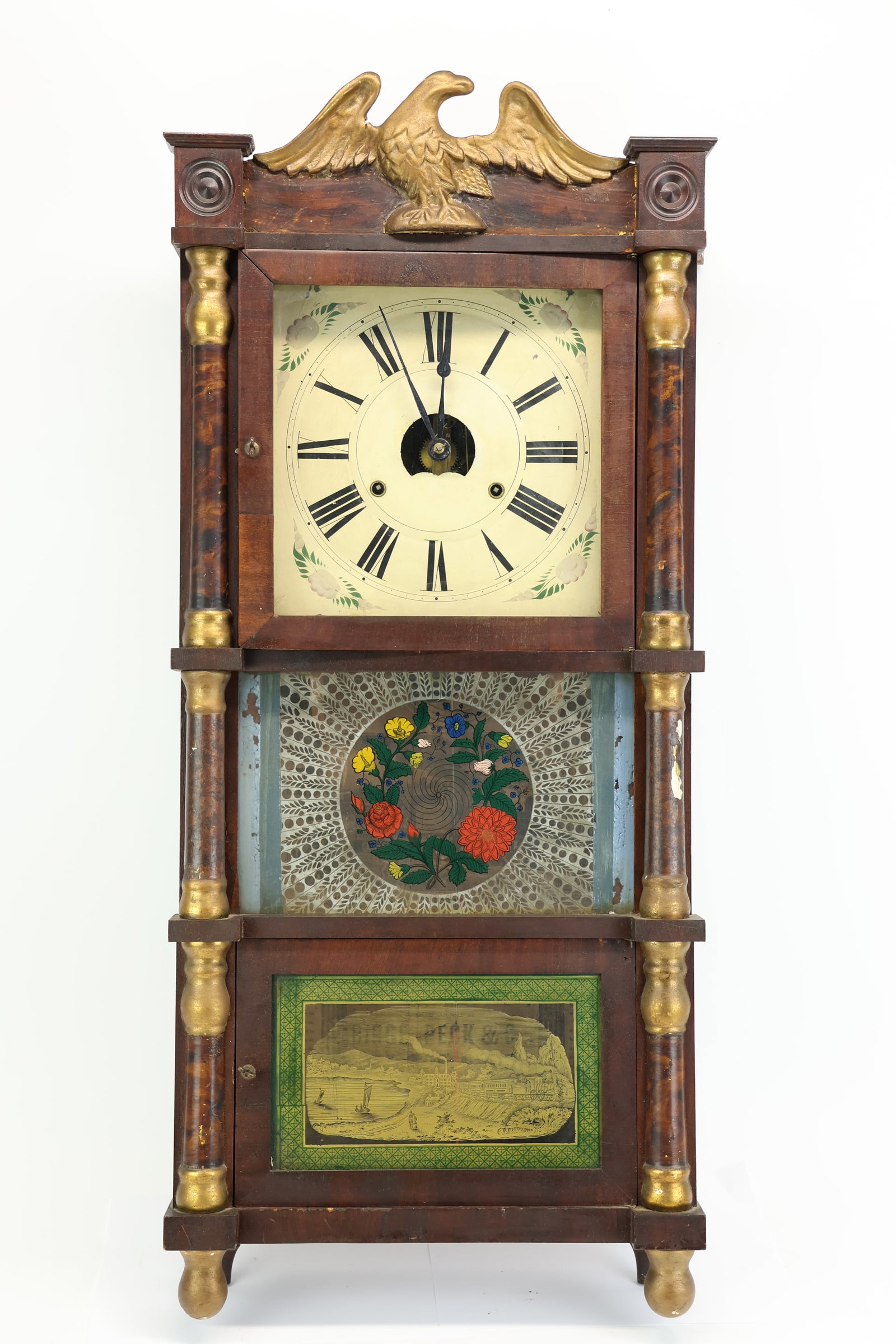 Antique Birge Peck & Co., Bristol, CT Shelf Clock (1 of 13)