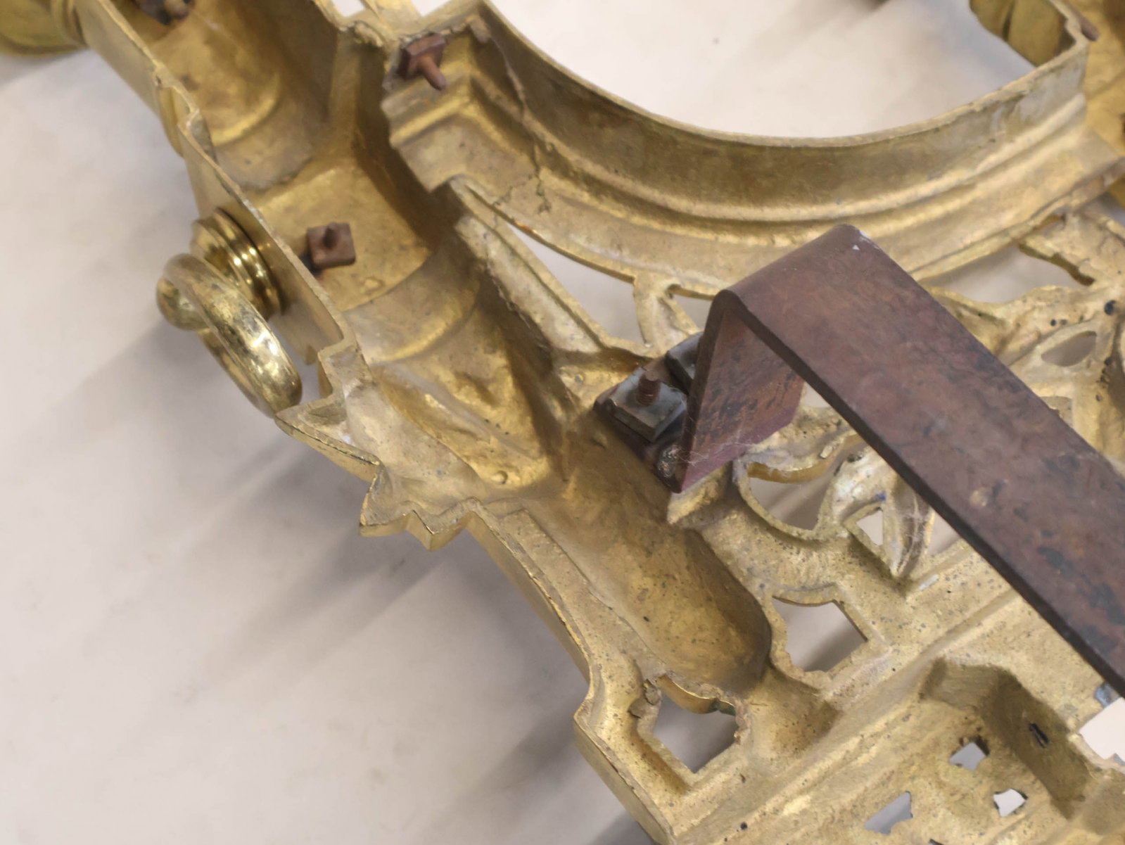Louis XVI Style Ormolu Chenet - 14