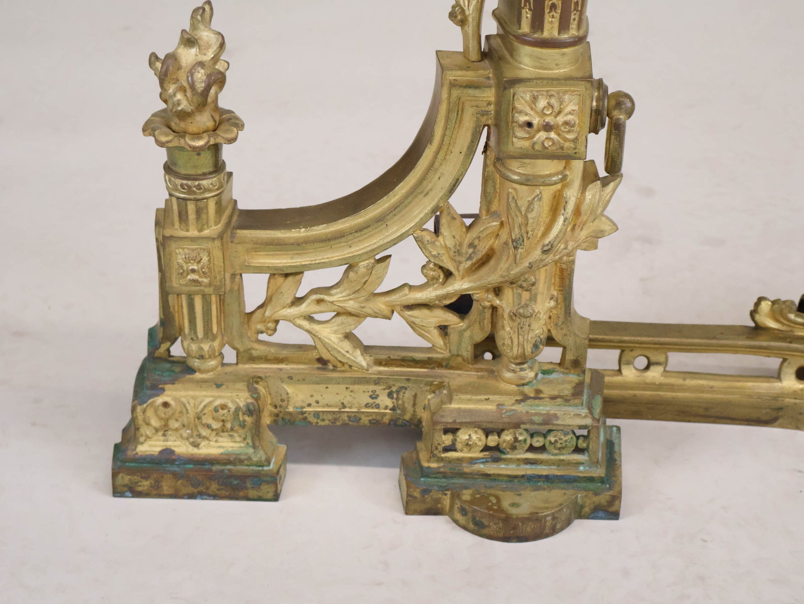 Louis XVI Style Ormolu Chenet - 4