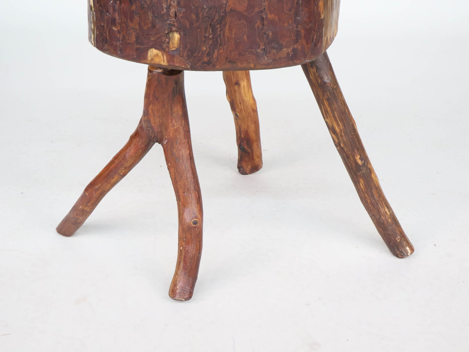 Tripod Tree Stump Stool - 5