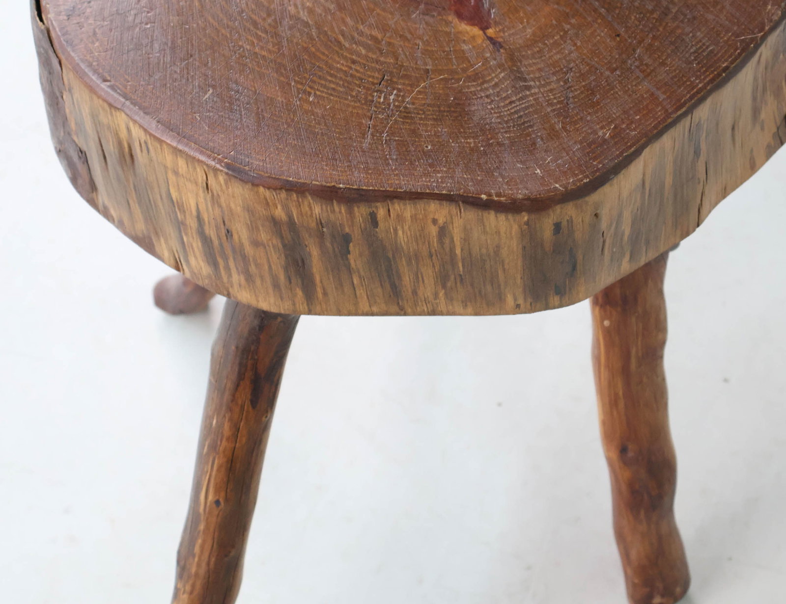 Tripod Tree Stump Stool - 6
