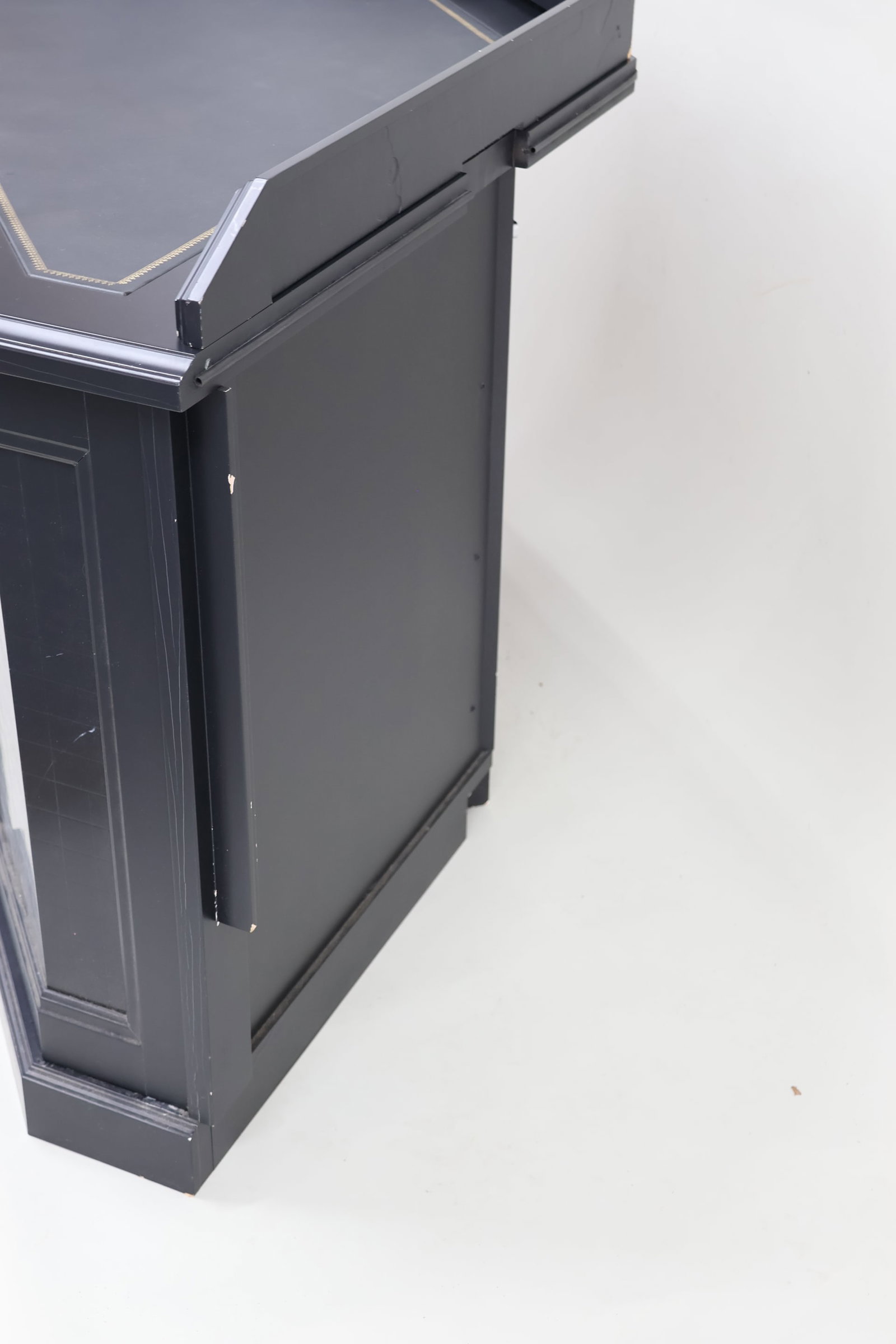 Contemporary Two Door Corner Desk - 3