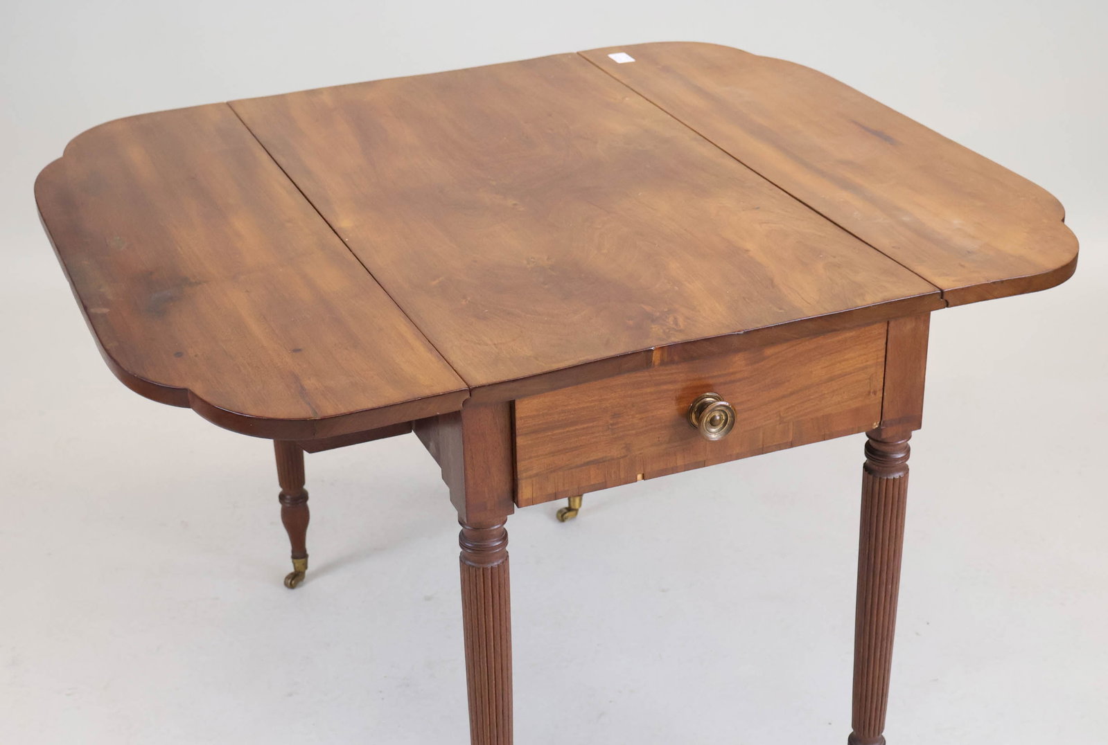 Federal Mahogany Drop Leaf Table - 10