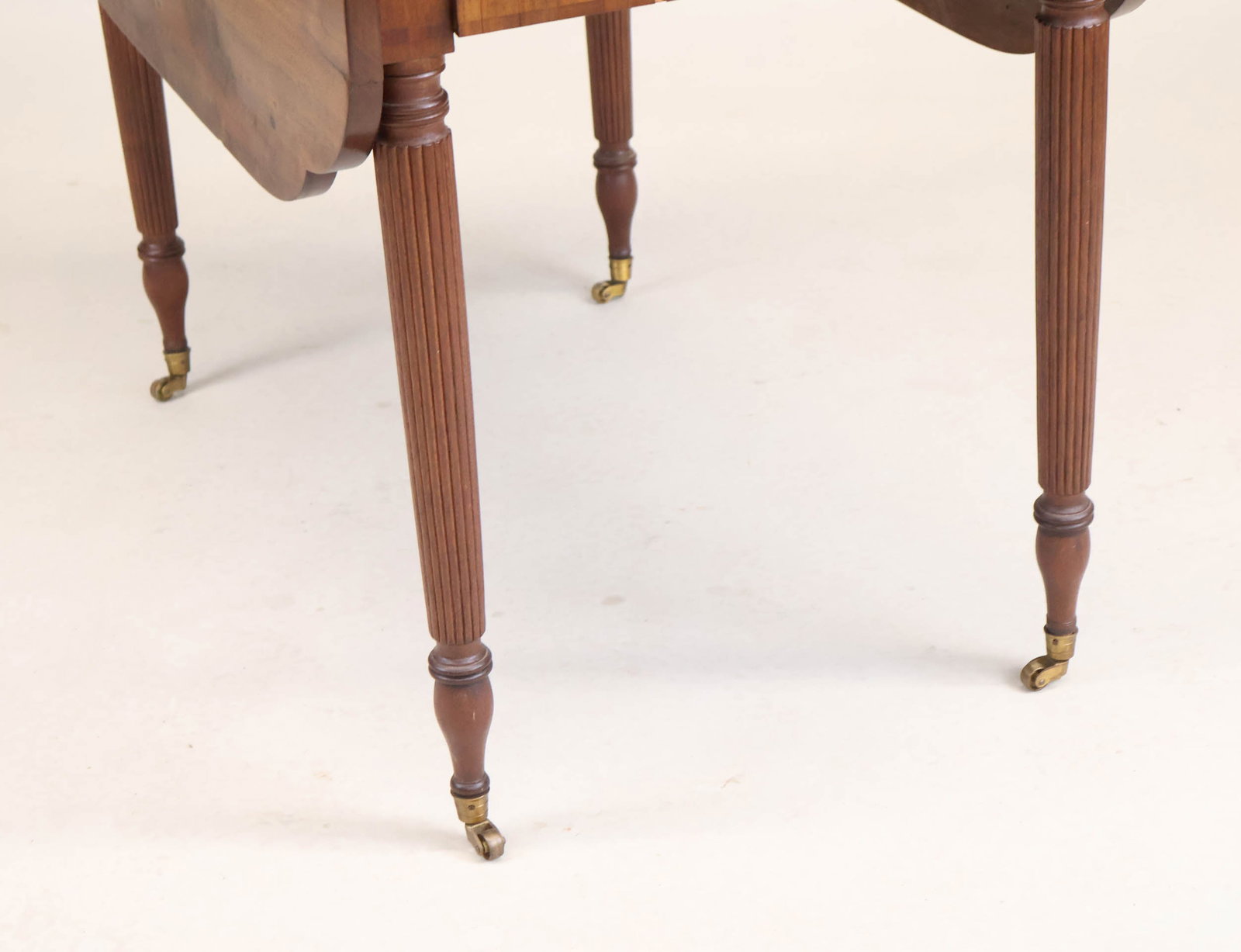 Federal Mahogany Drop Leaf Table - 4