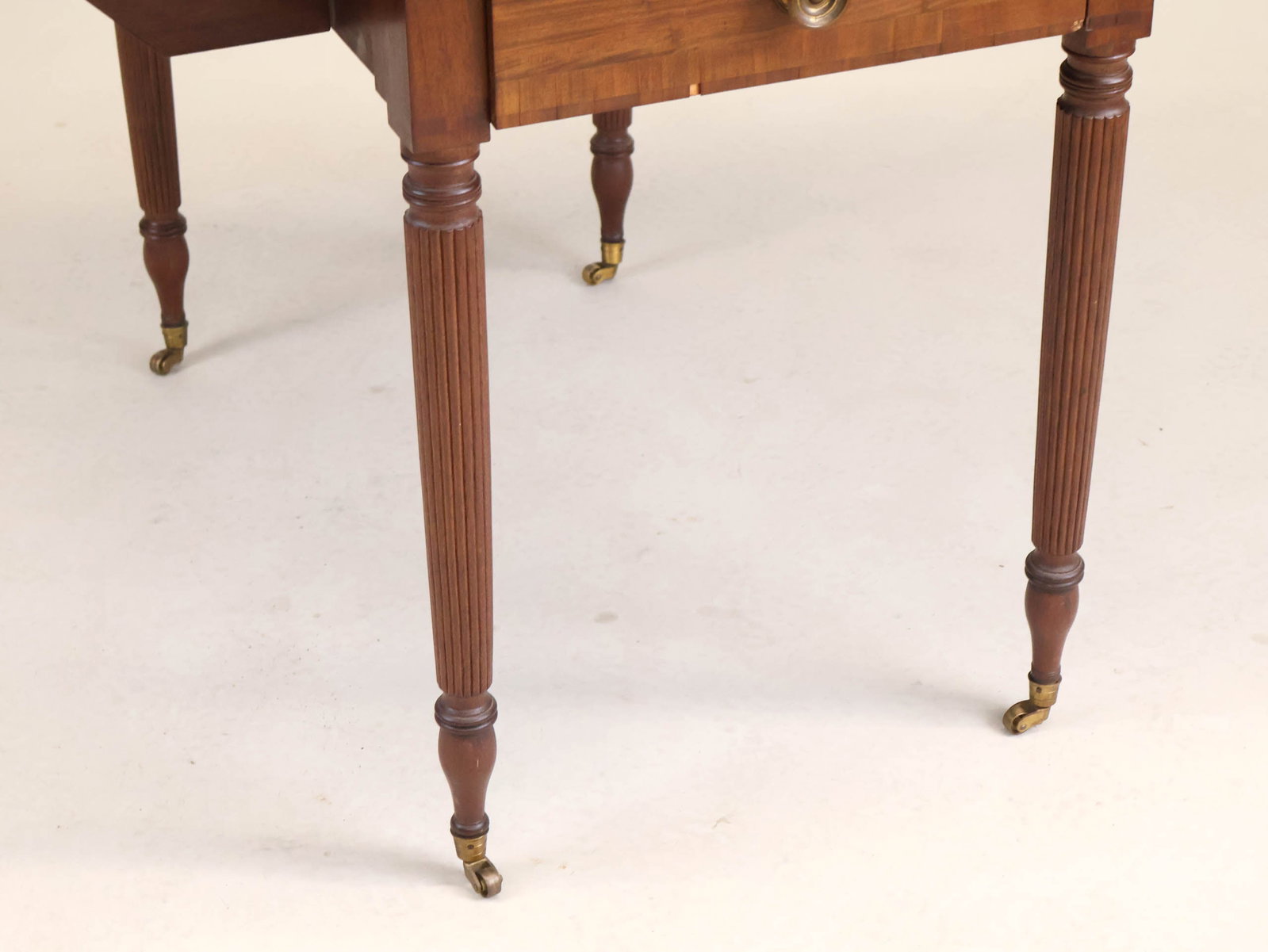 Federal Mahogany Drop Leaf Table - 9
