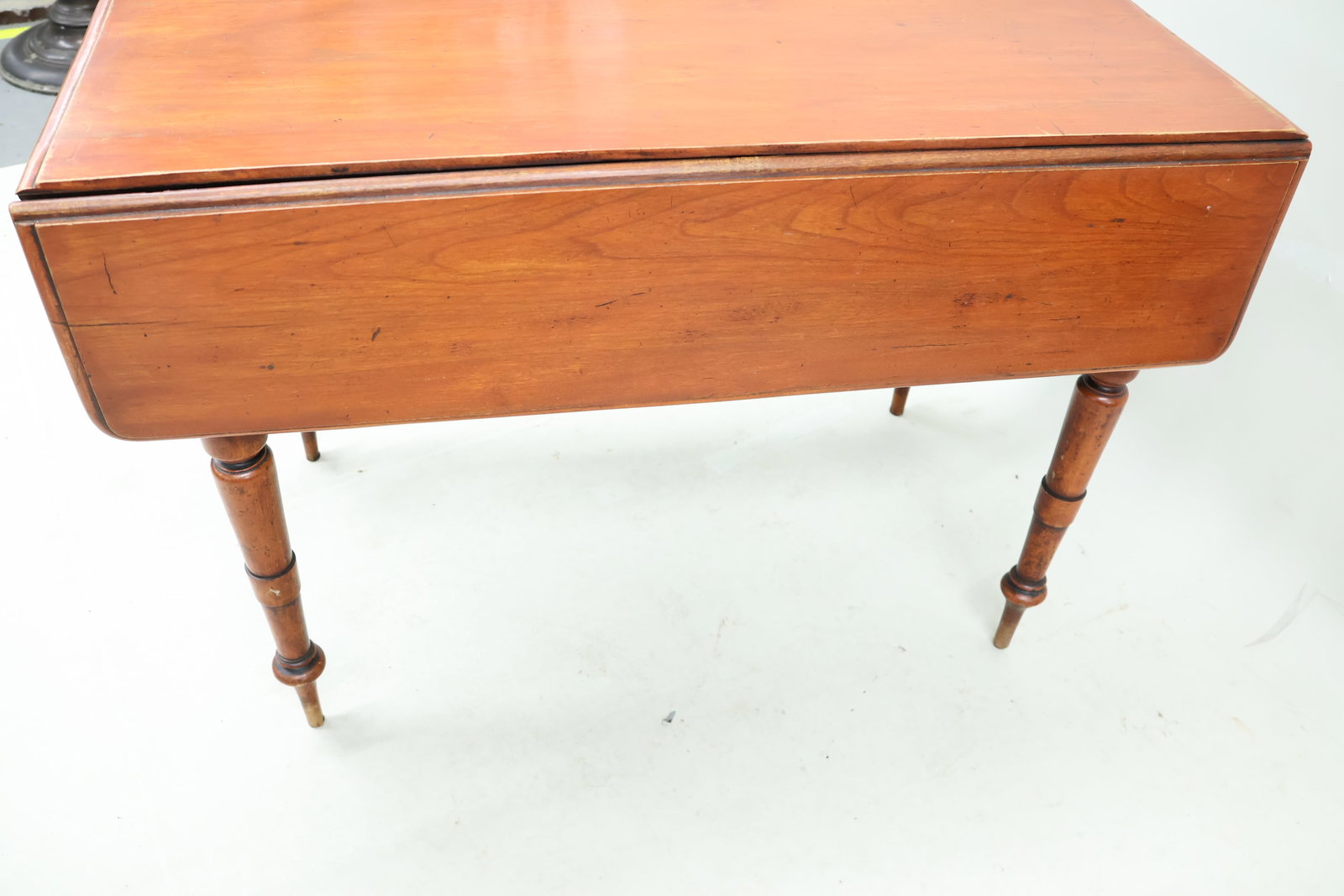 Antique Maple Drop Leaf Table - 7