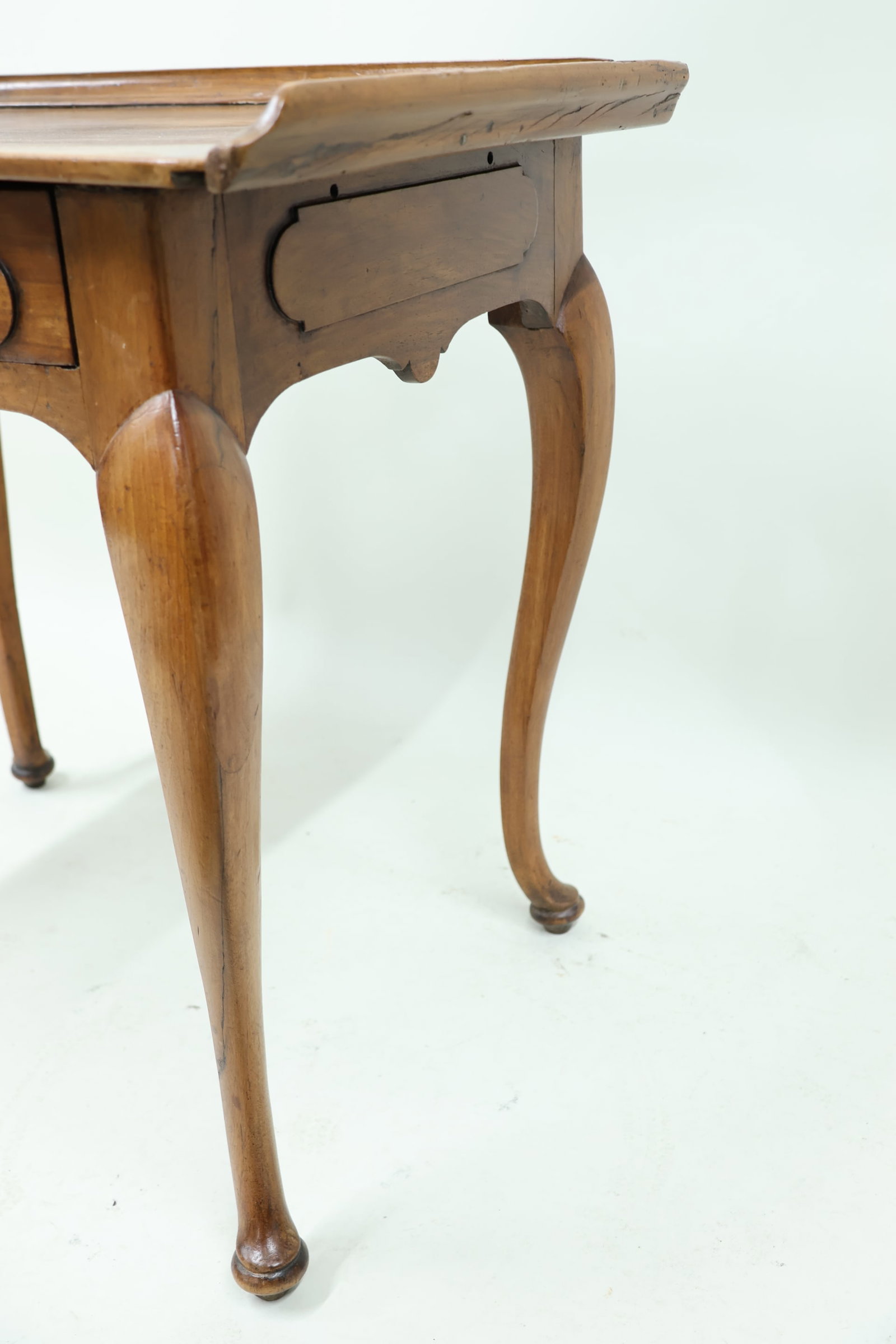 Antique George III Single Drawer Work Table - 4