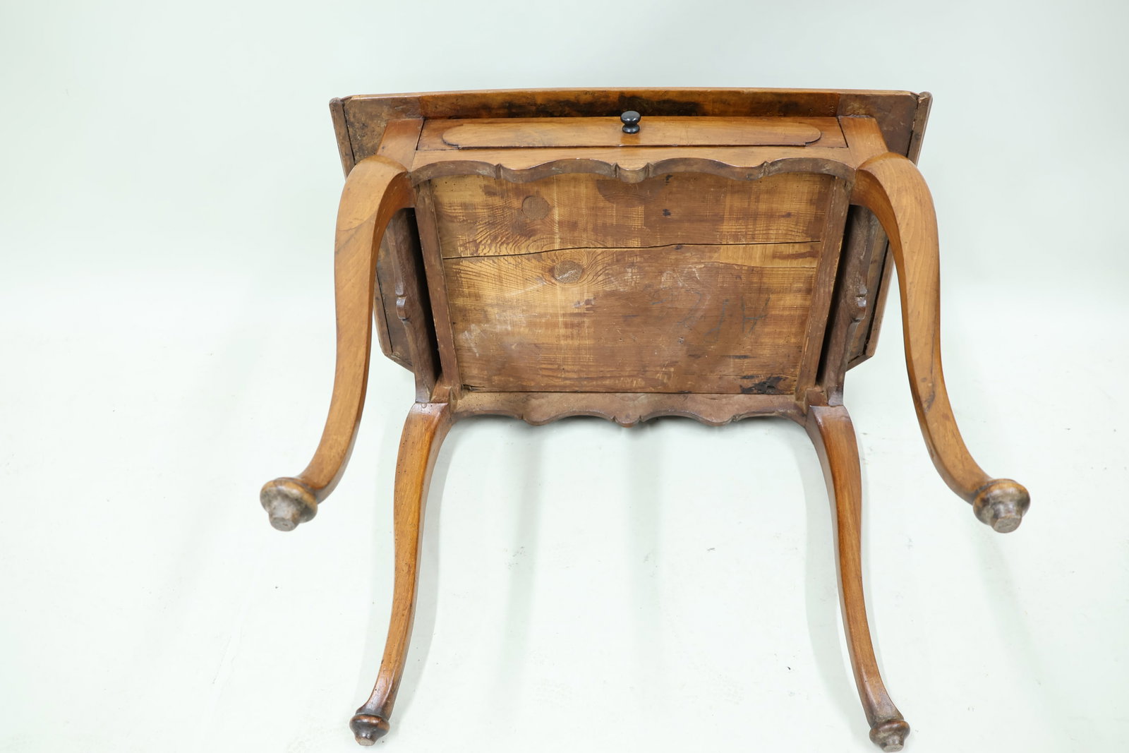 Antique George III Single Drawer Work Table - 8