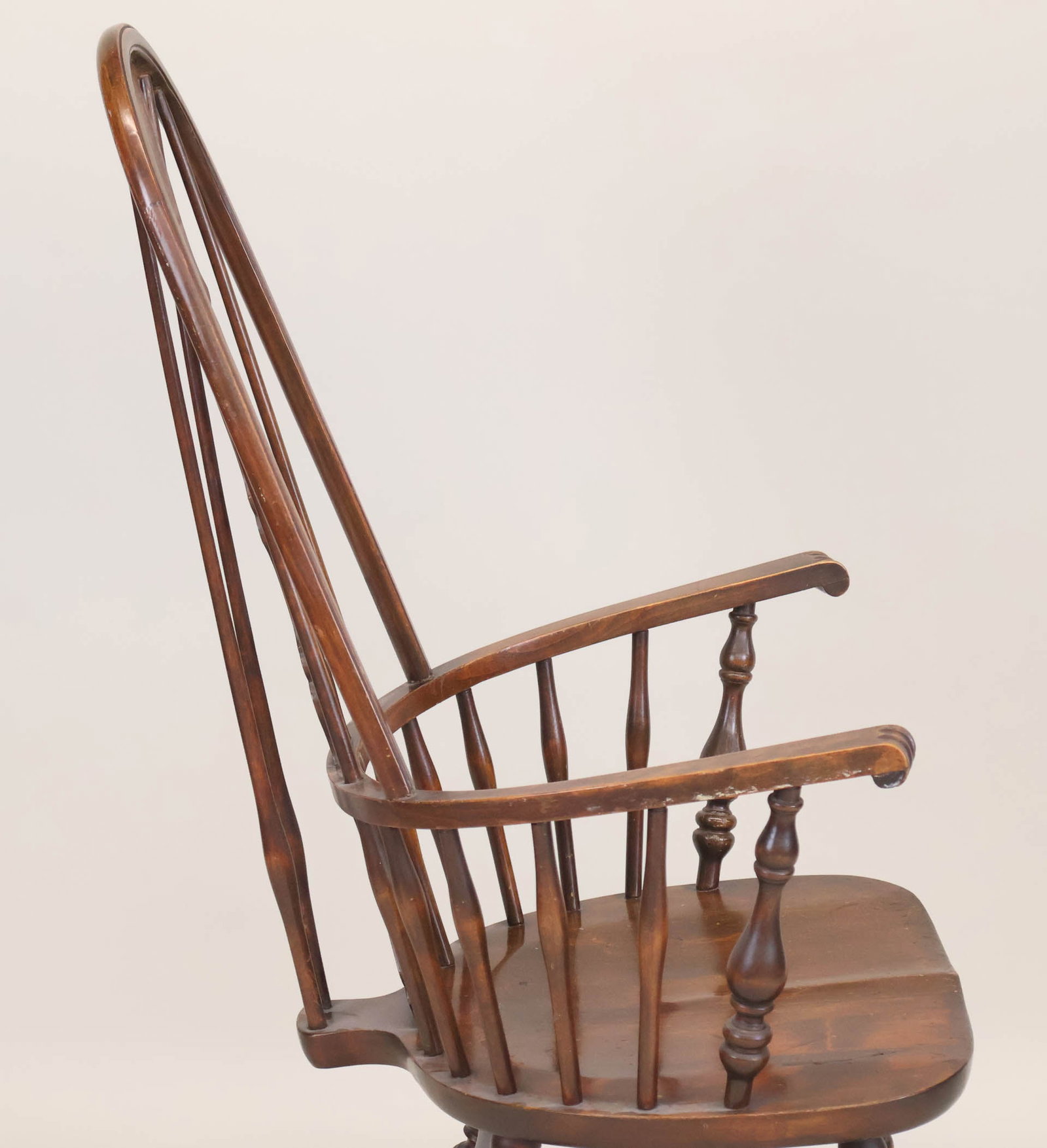 Walnut Highback Windsor Armchair - 17