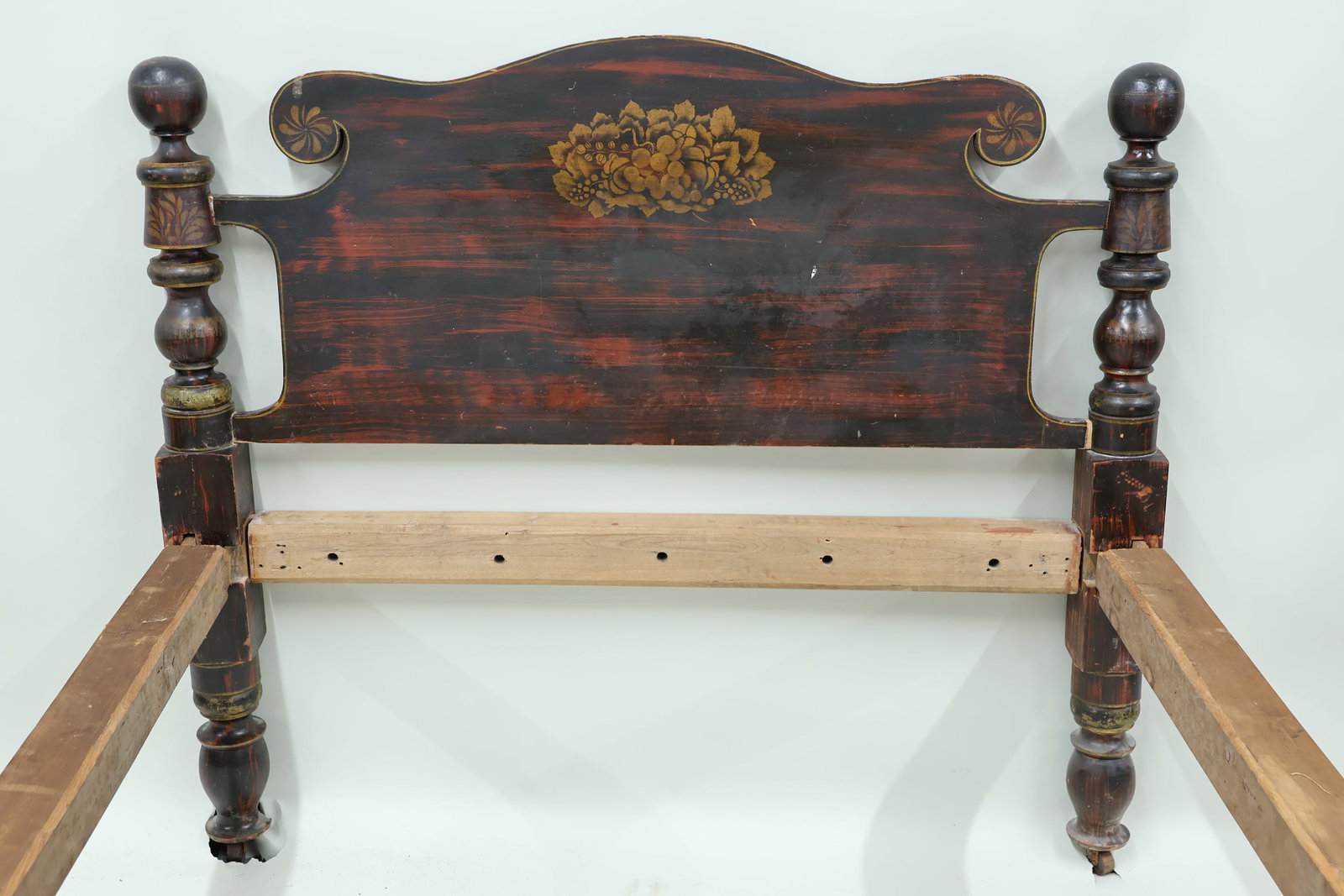 Antique Hitchcock Double Size Rope Bed (1 of 18)