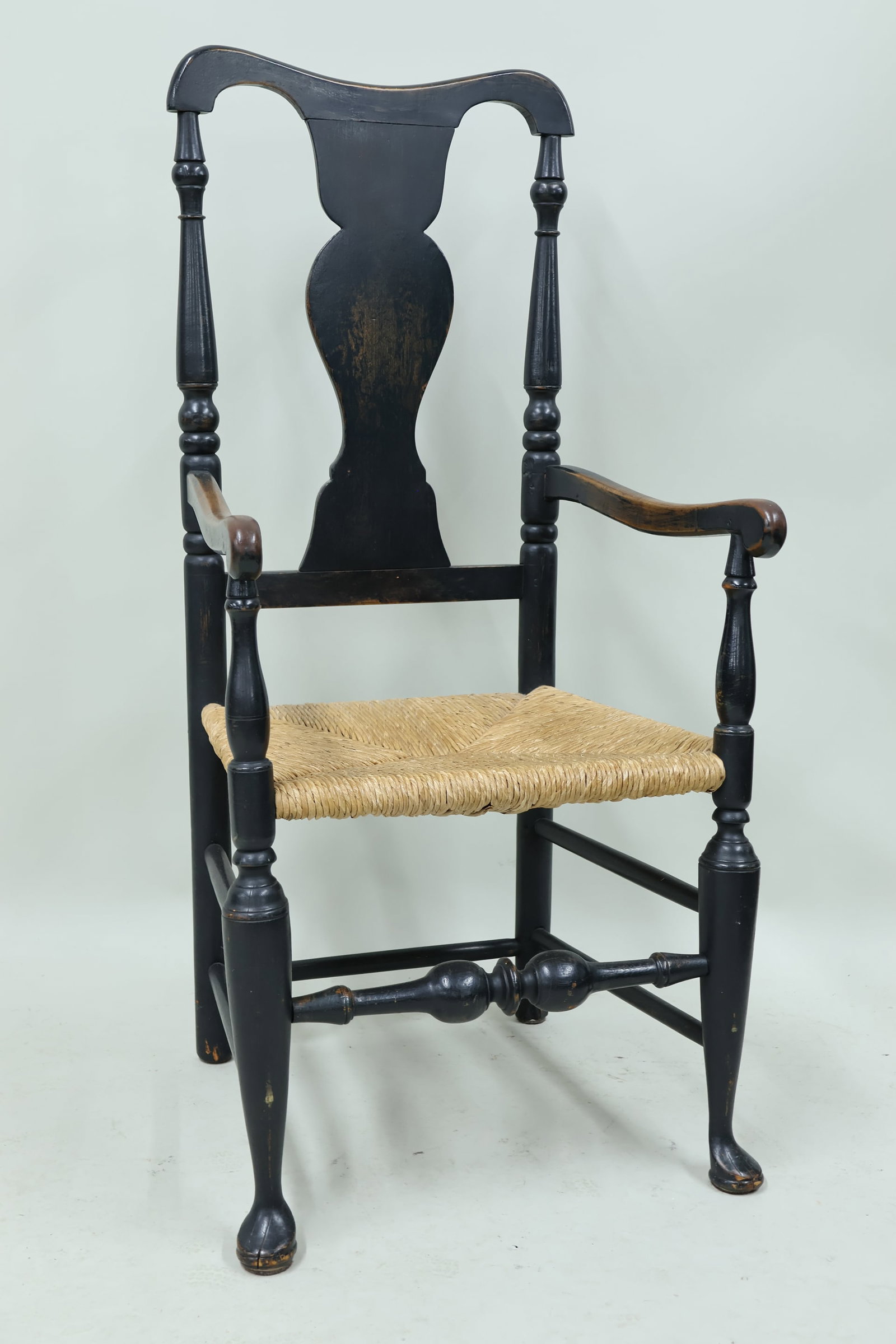 Antique Hudson River Valley Open Armchair (1 of 12)