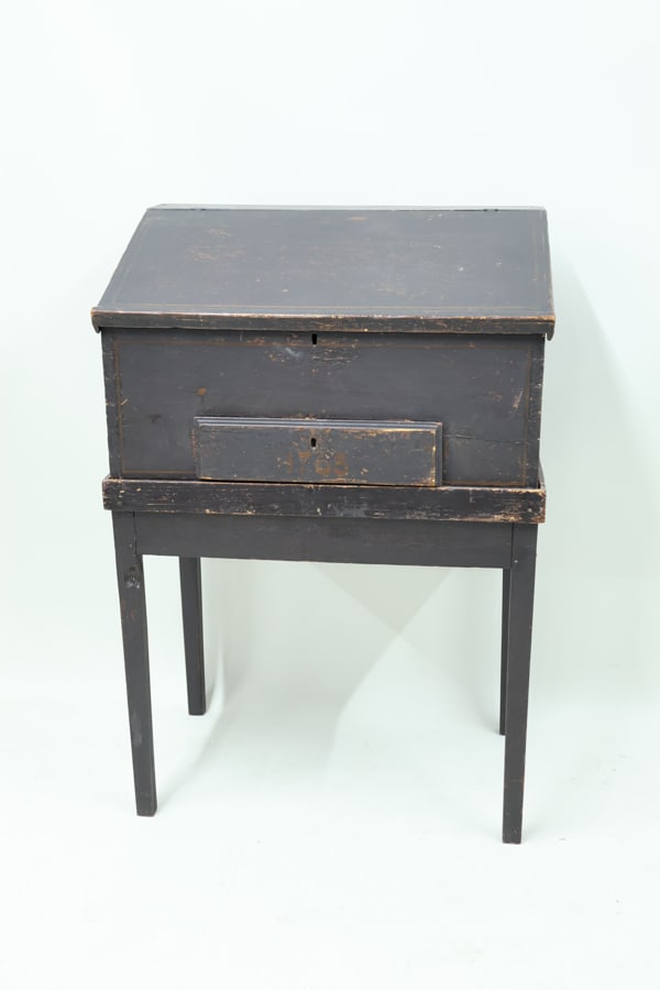 Antique Two Part Freedom, New Hampshire Primitive Writing Desk (1 of 9)