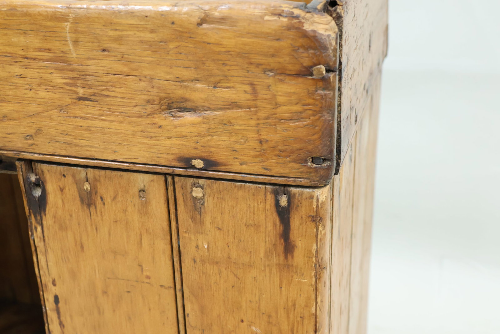 Antique Pine Dry Sink - 5
