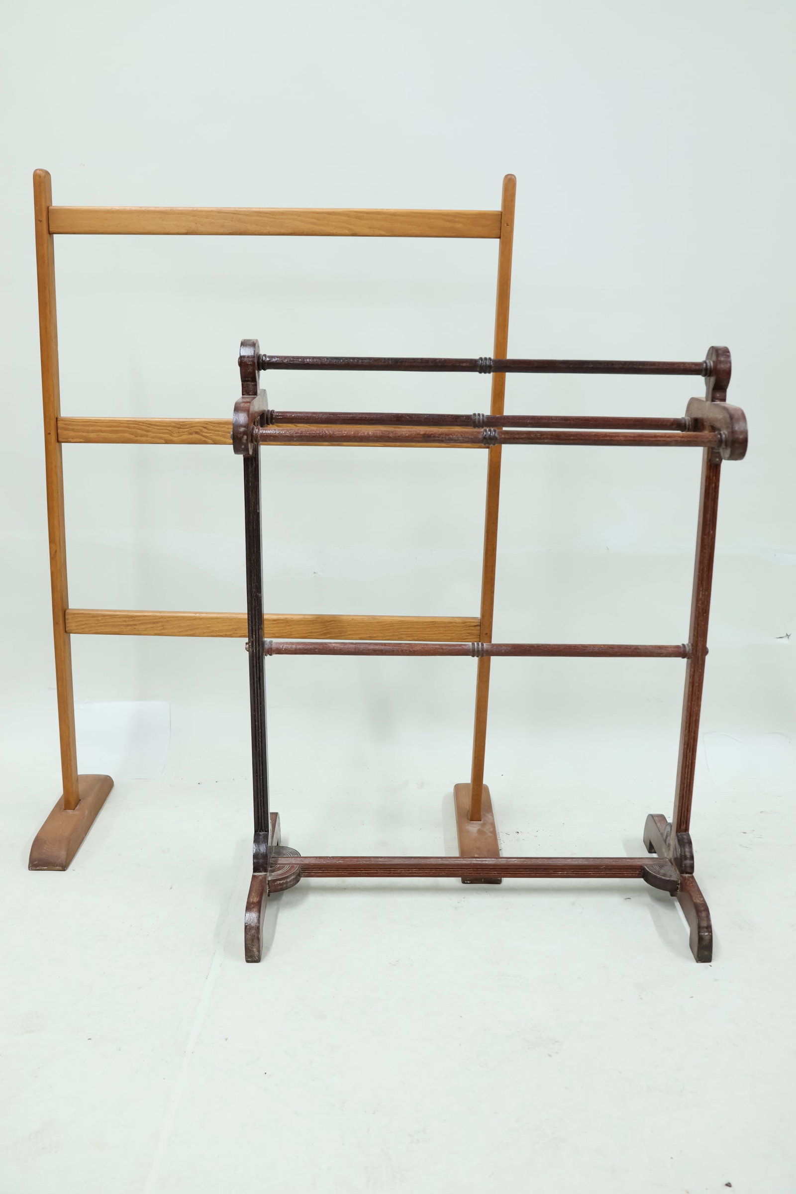 Two Vintage Wooden Quilt/Blanket Racks (1 of 7)