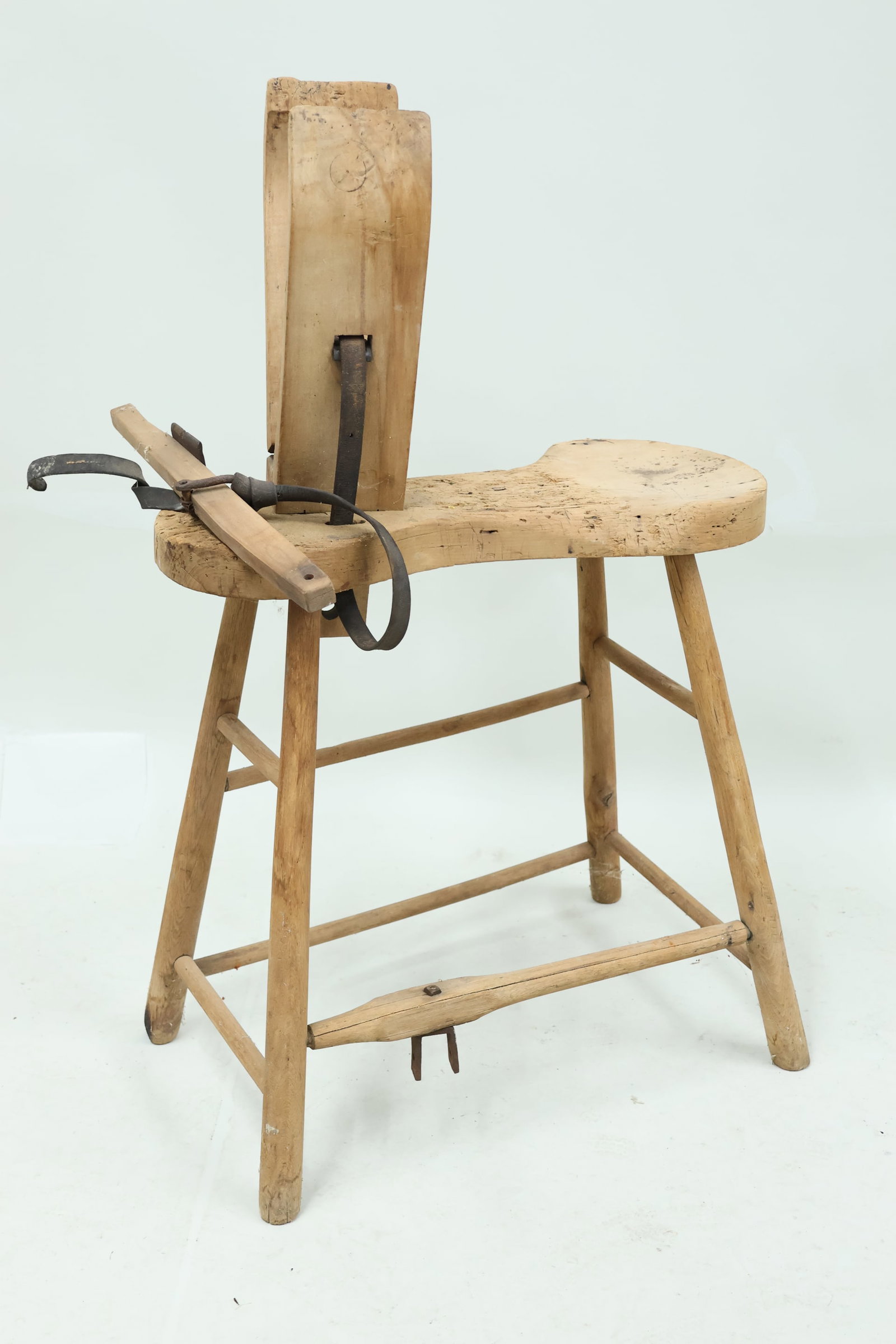Antique Saddleseat Bench (1 of 6)