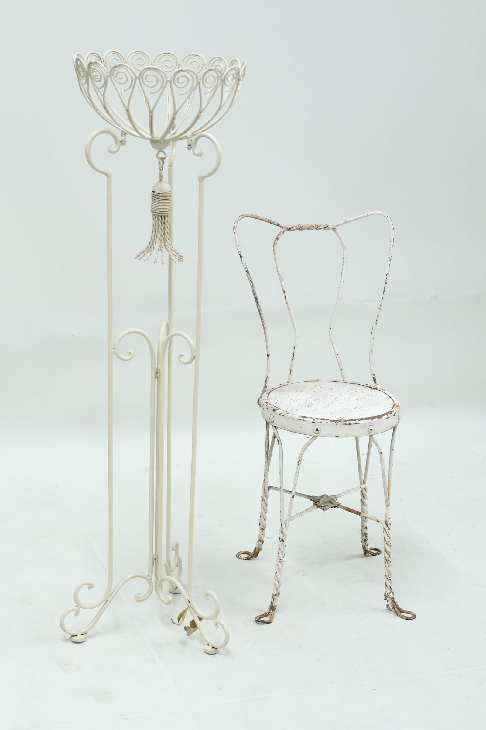 Vintage Iron Ice Cream Parlor Chair (1 of 8)