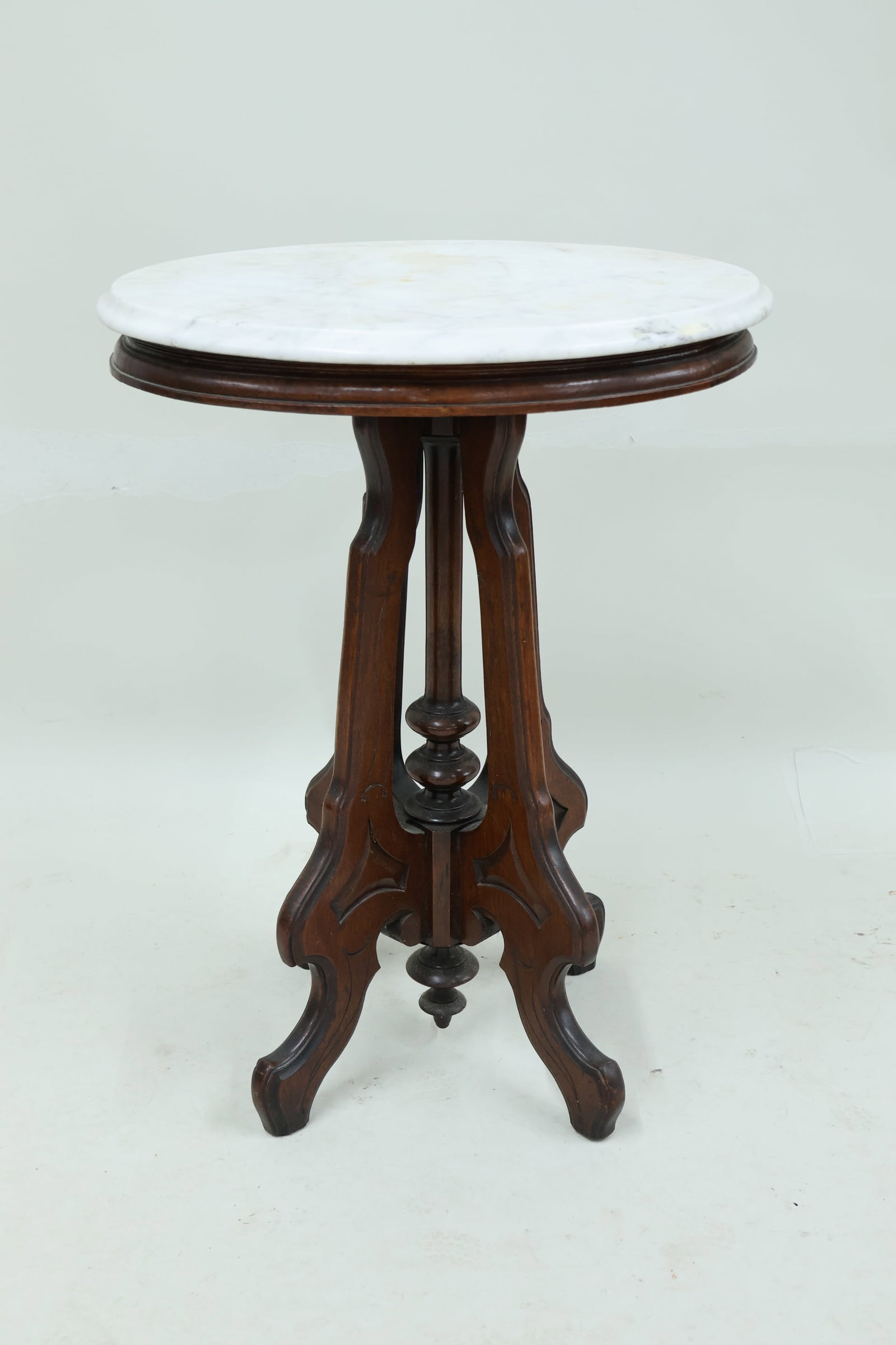 Victorian Marble Top Side Table (1 of 5)