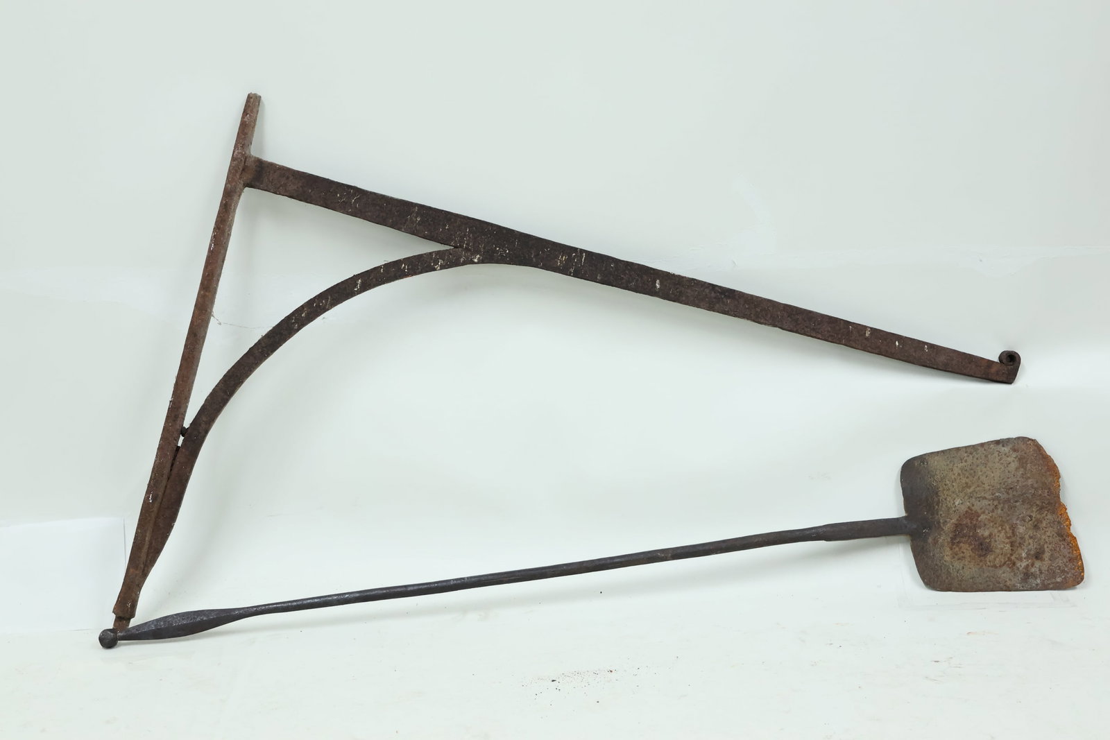 Antique Cast Iron Hearth Fireplace Crane (1 of 10)
