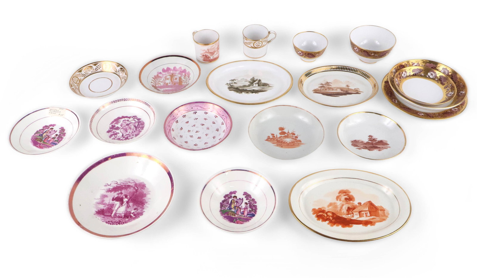 Group of Assorted Porcelain Table Articles (1 of 11)