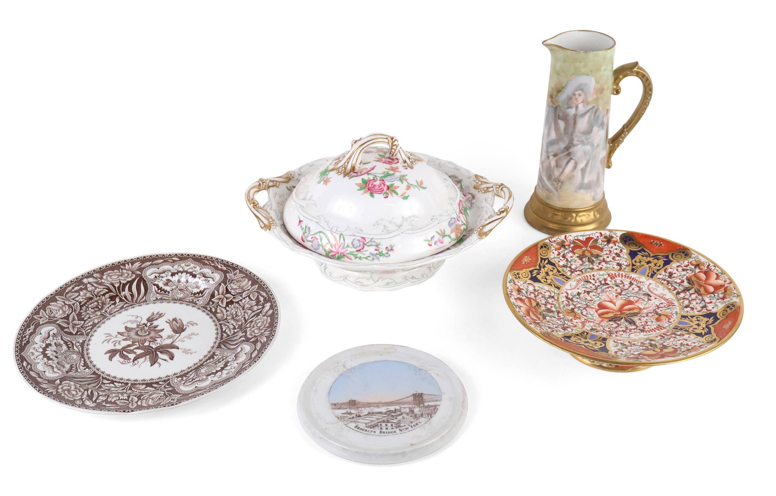 Five Porcelain Table Articles (1 of 20)