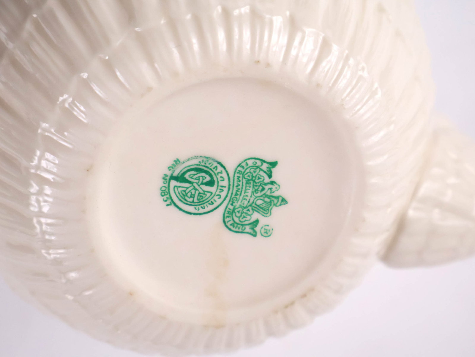 Belleek Porcelain "Limpet" Pattern Tea Set - 12