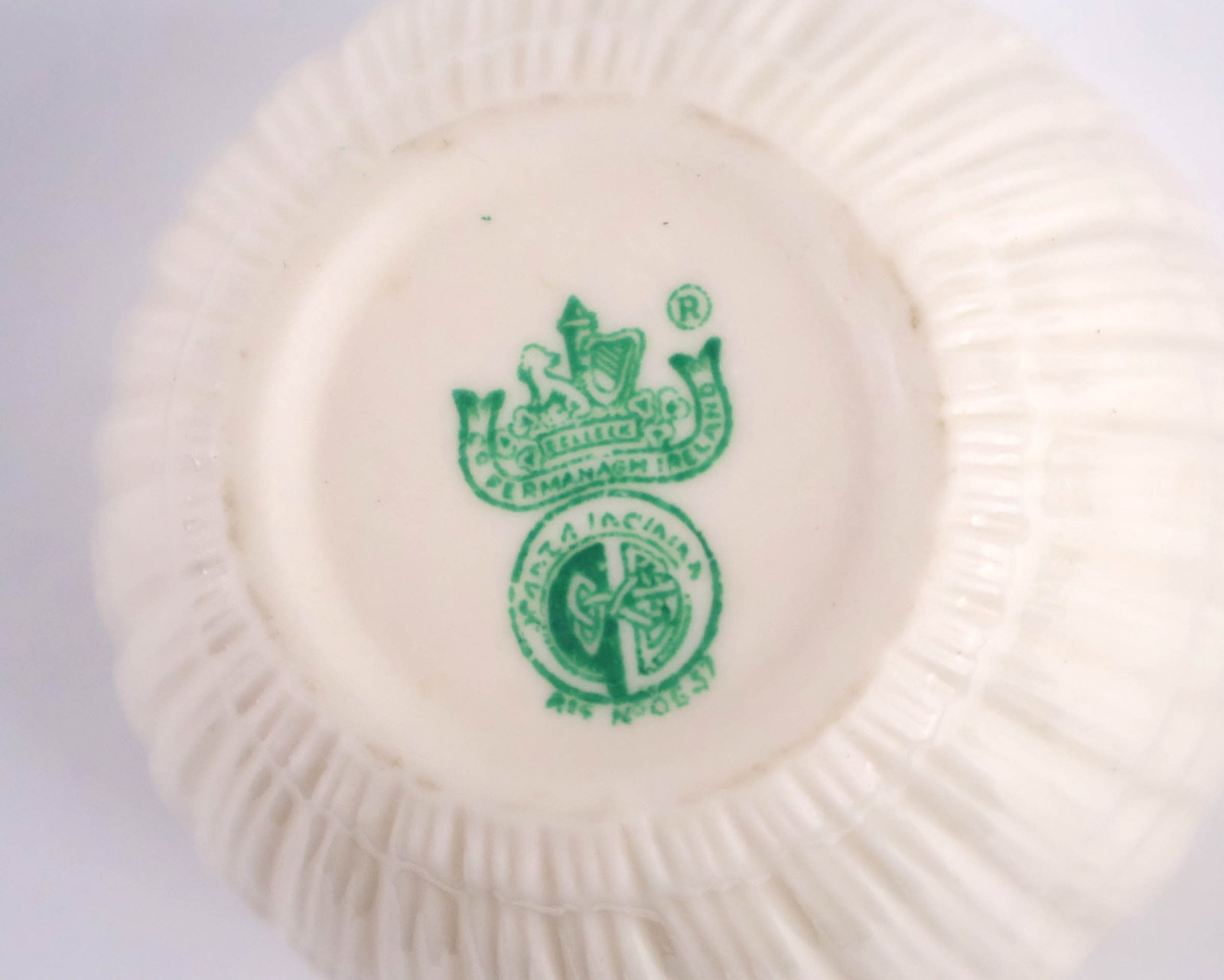 Belleek Porcelain "Limpet" Pattern Tea Set - 8
