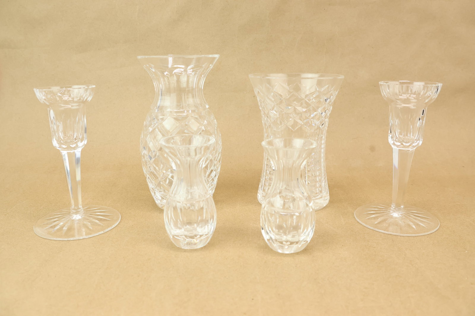Six Waterford Cut Glass Table Articles (1 of 6)