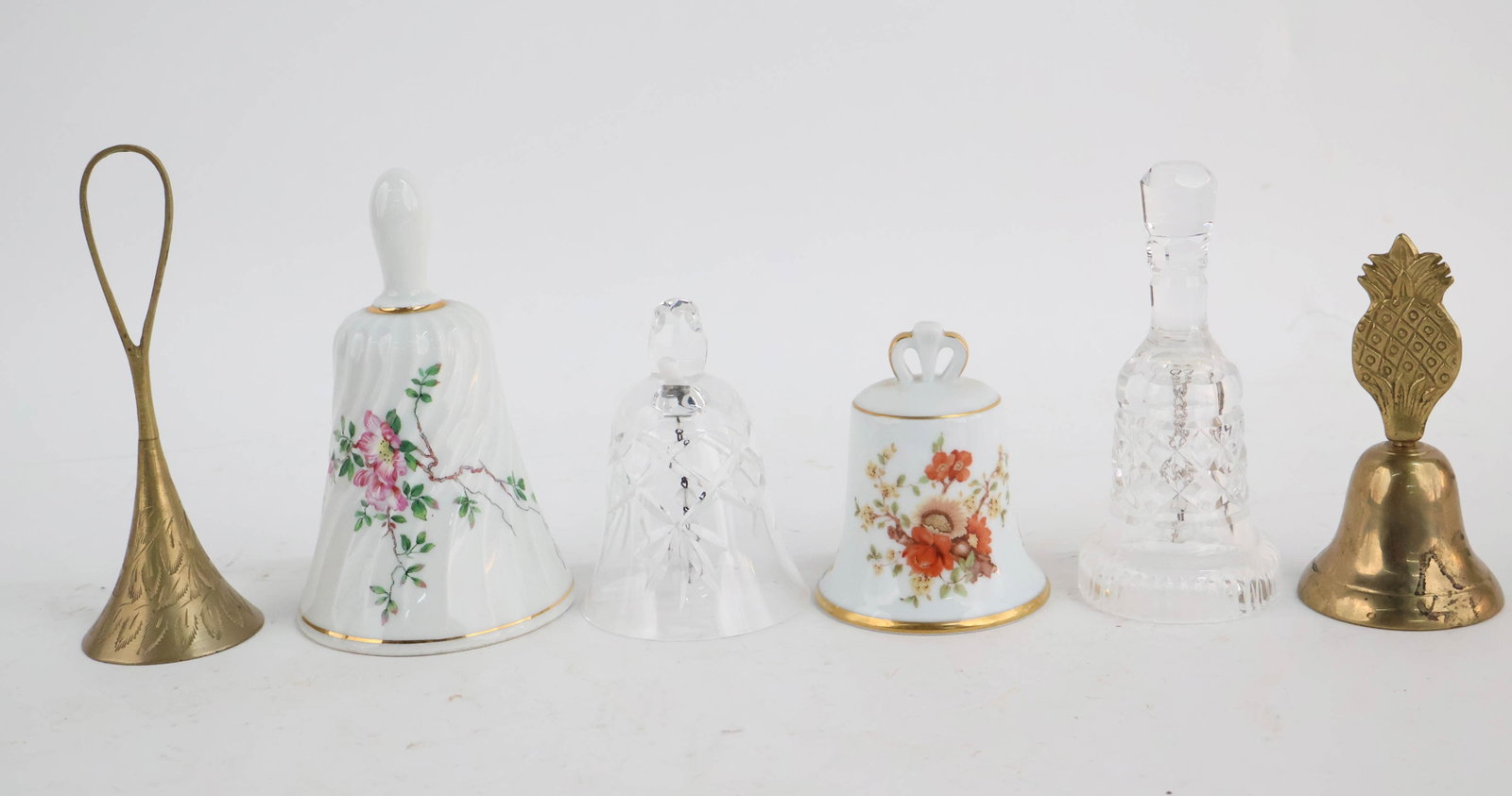 Vintage Group of Six Assorted Hostess Bells (1 of 8)