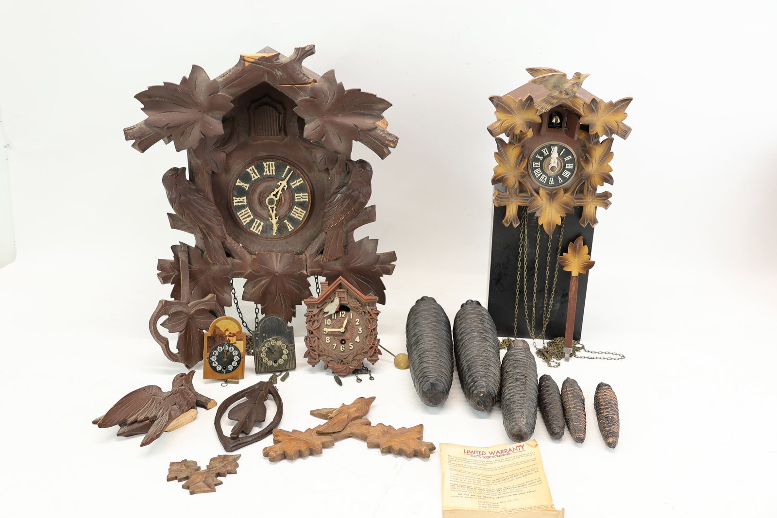 Black Forest Style Wall Hanging Cookoo Clock (1 of 20)