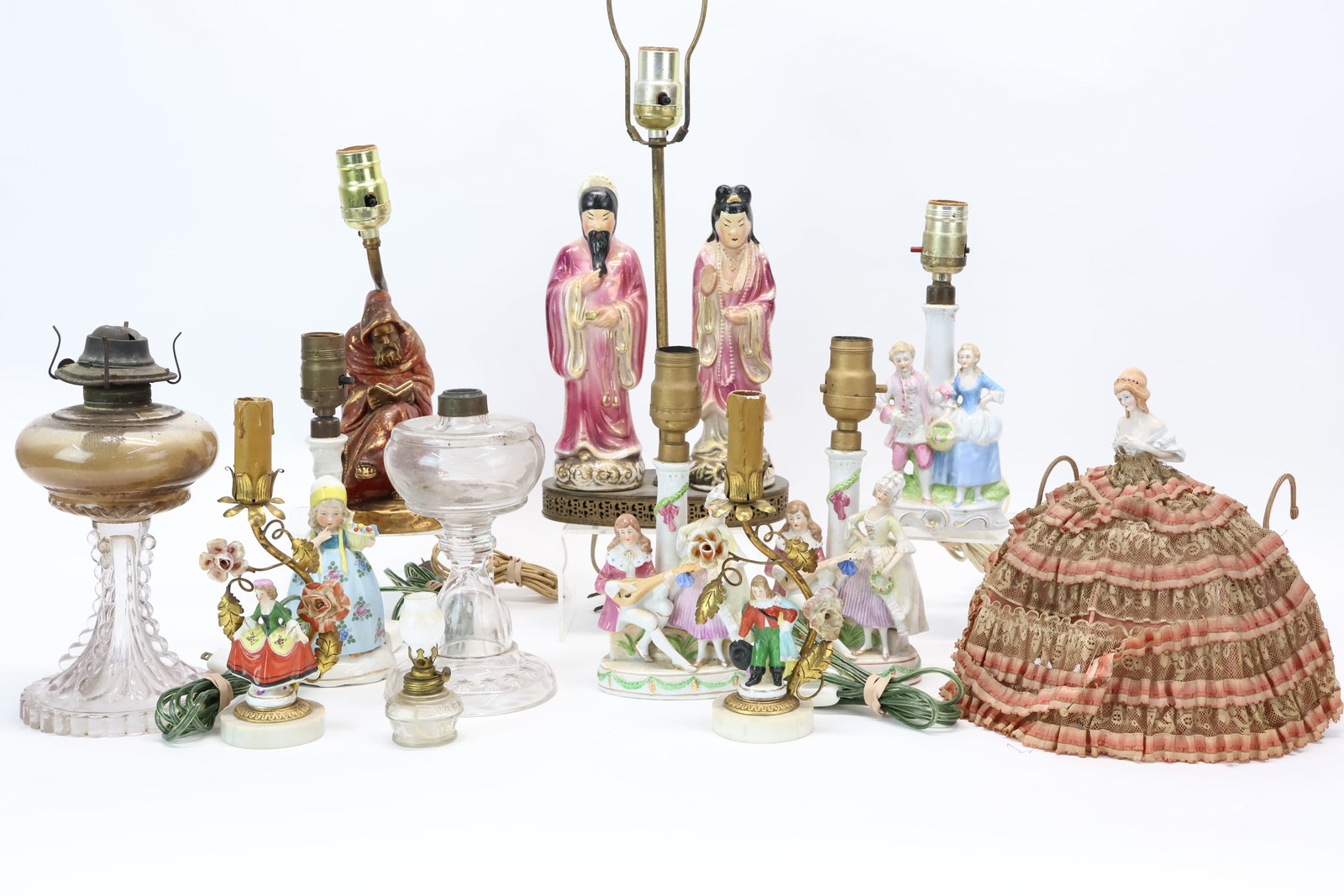 Group of Assorted Vintage Figural Lamps (1 of 17)