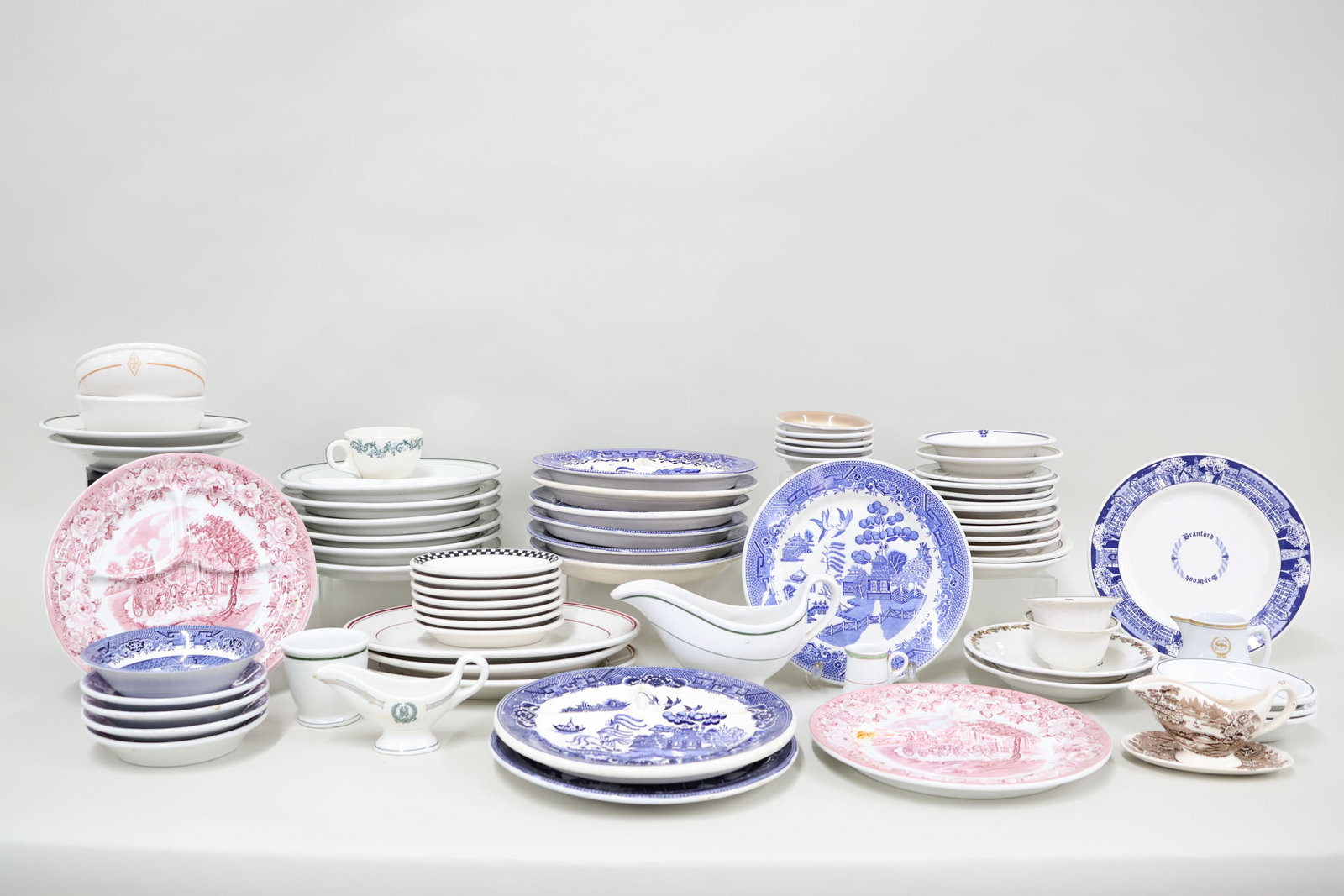 Large Group of Restaurant Style Dinnerware (1 of 13)
