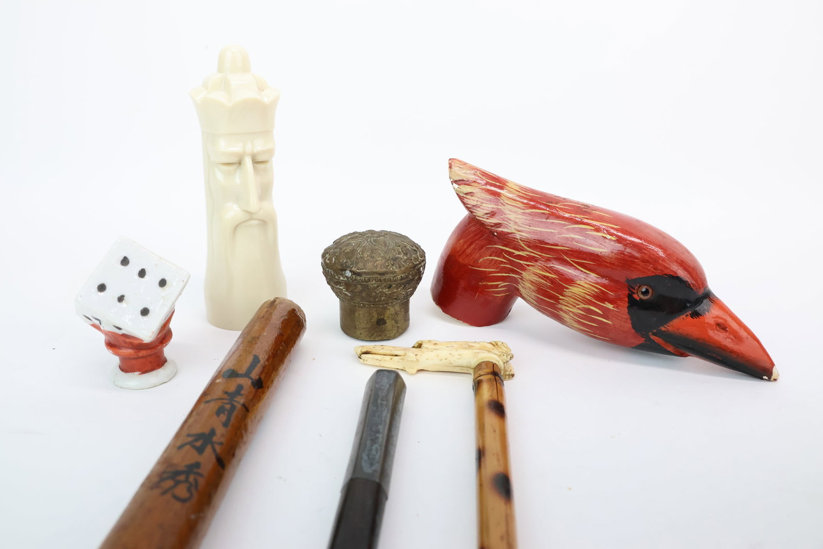 Vintage Group of Assorted Canes and Cane Handles (1 of 10)