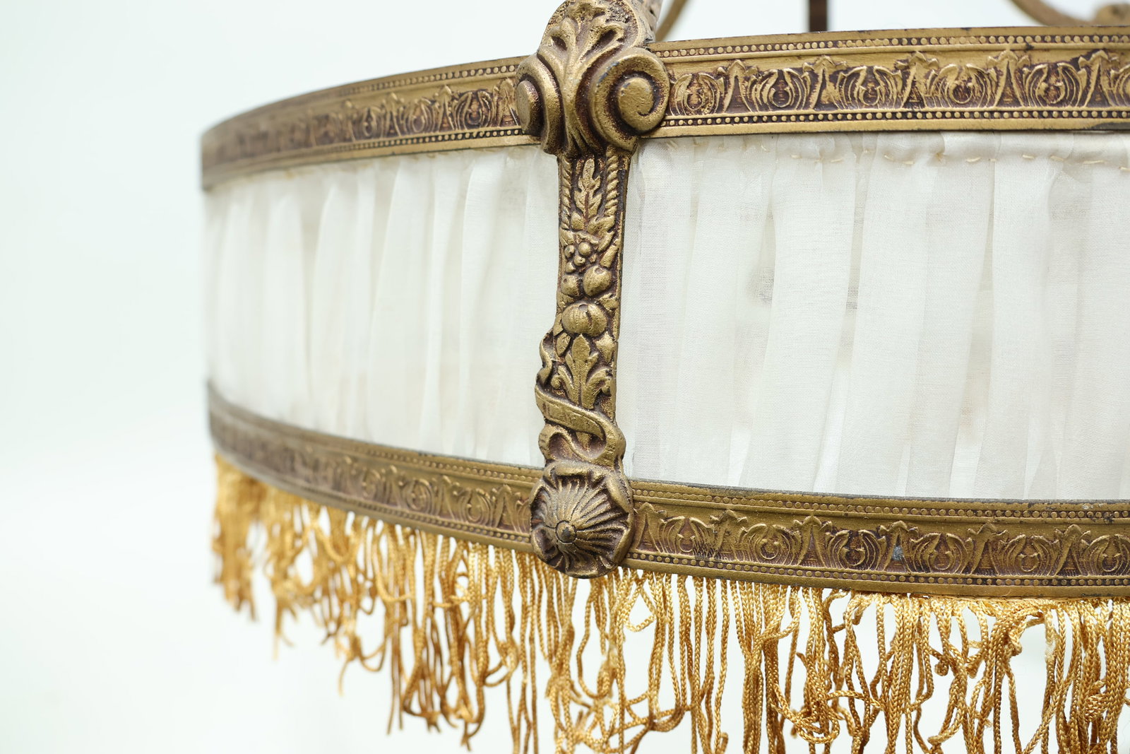 Neo-Classical Style Drum Chandelier - 4
