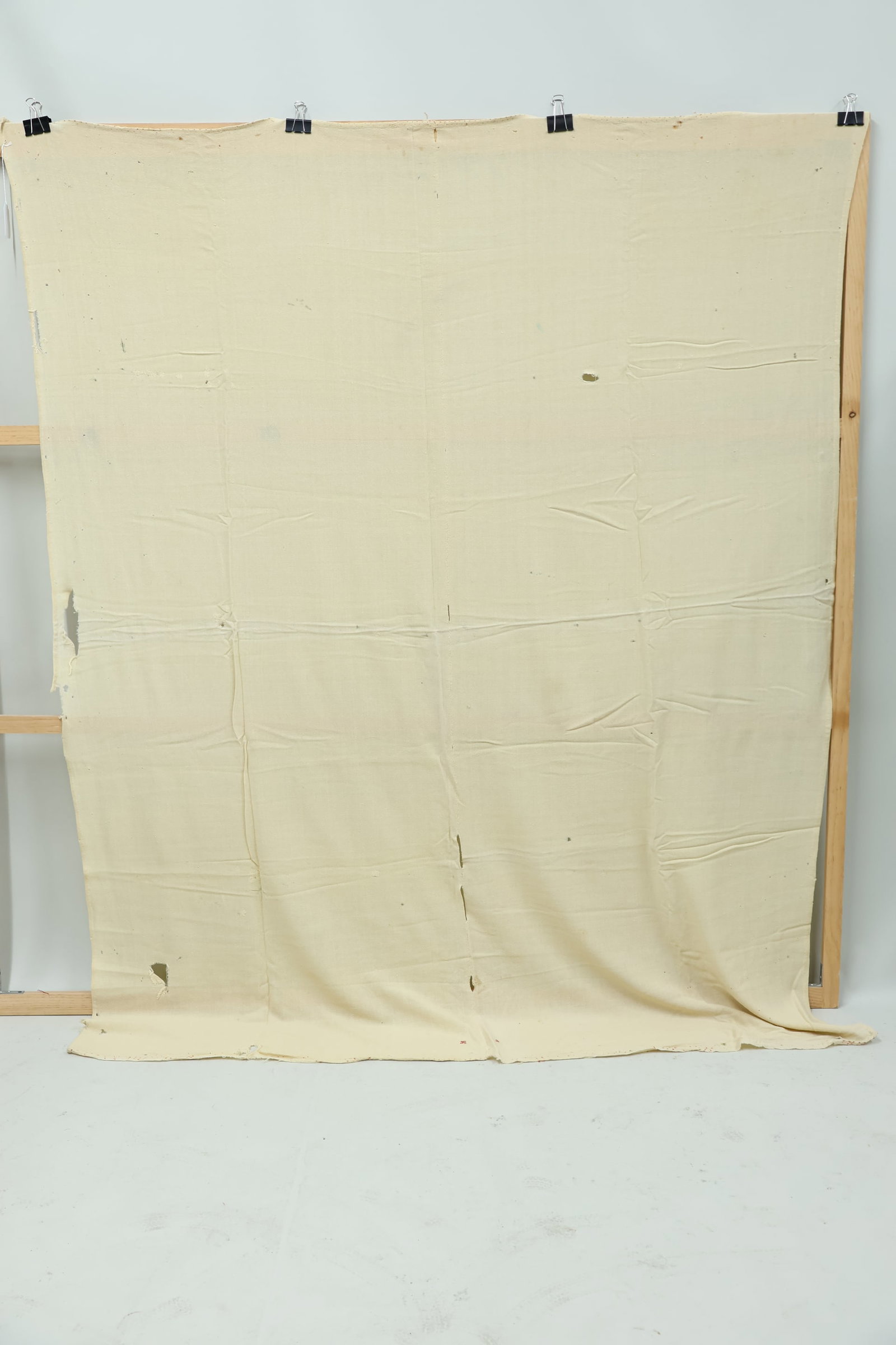Overshot Pattern Vintage Coverlet - 7