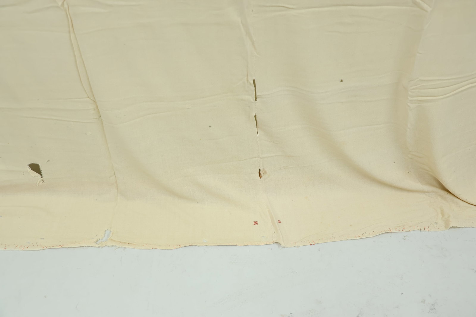 Overshot Pattern Vintage Coverlet - 8