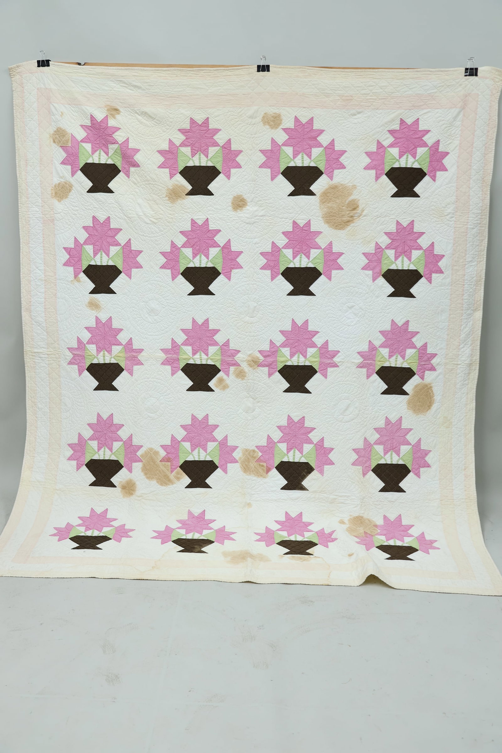 Group of Five Assorted Patchwork Quilts - 12