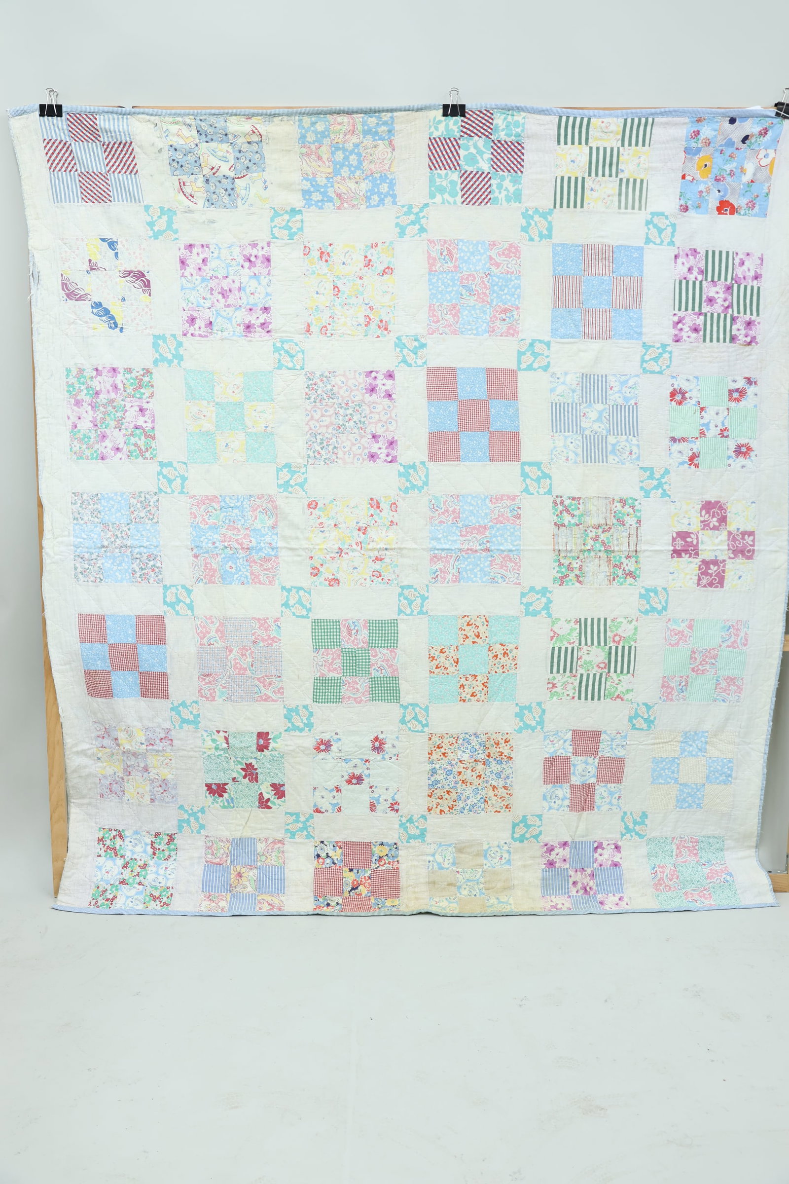 Group of Five Assorted Patchwork Quilts - 2