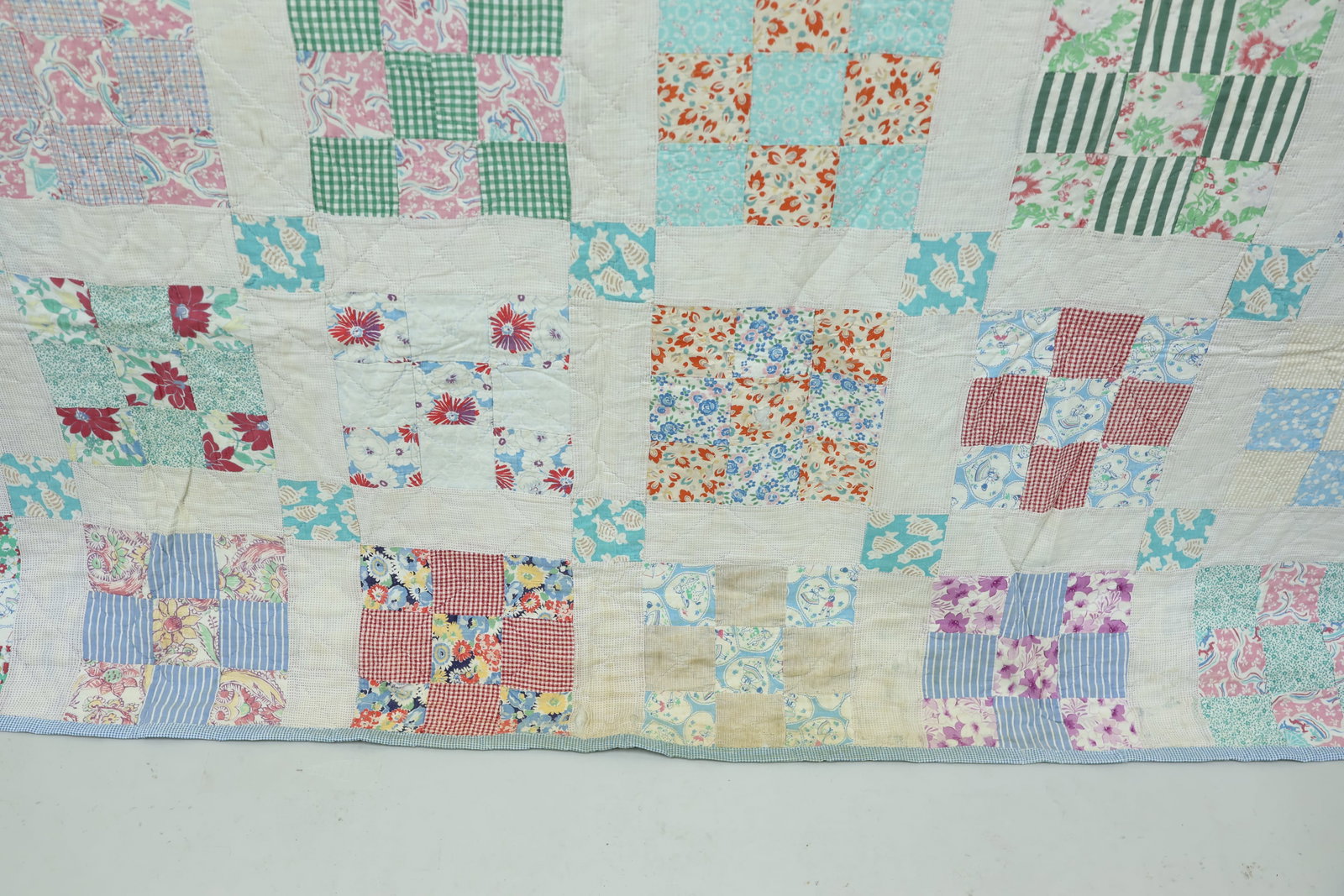 Group of Five Assorted Patchwork Quilts - 3