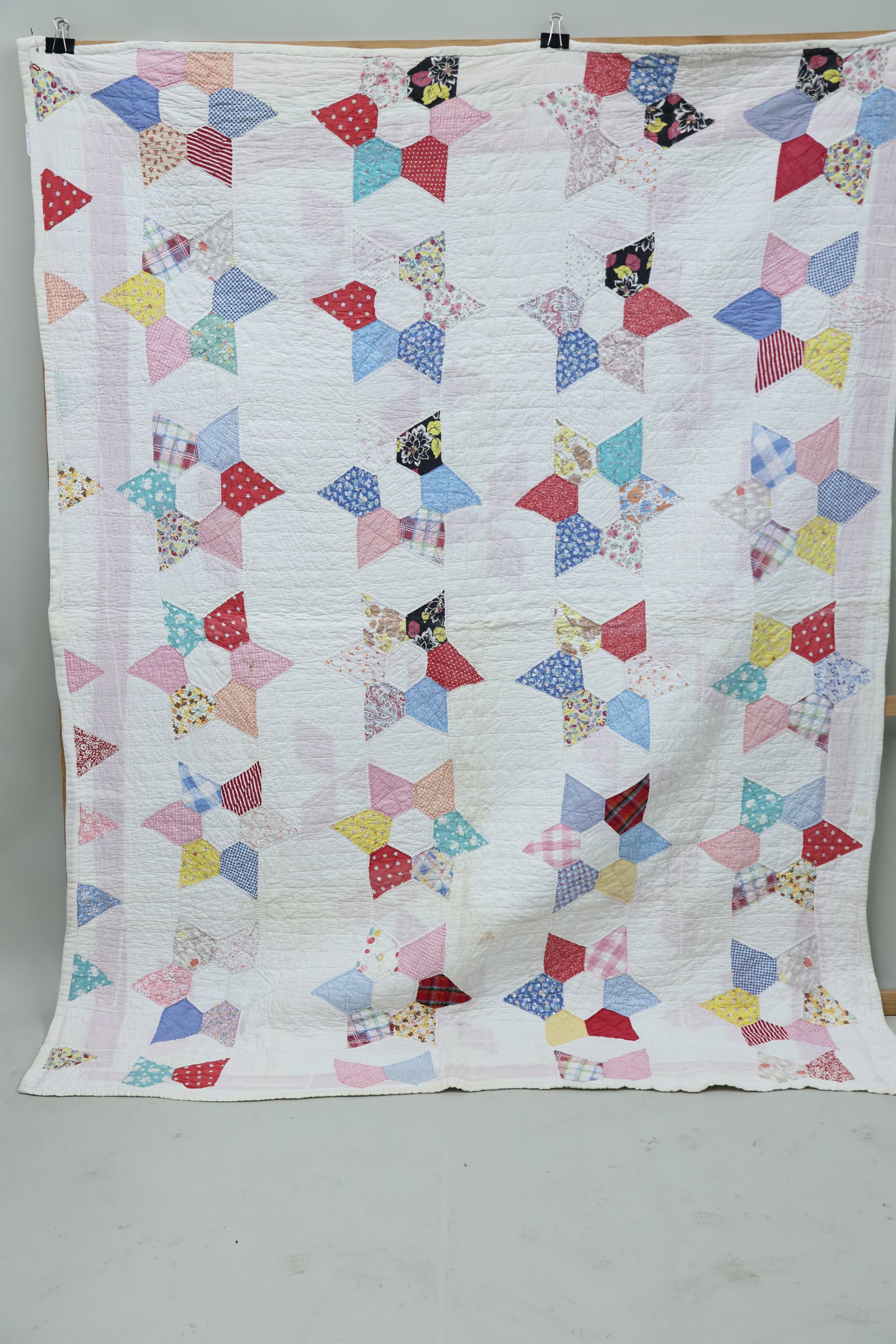 Group of Five Assorted Patchwork Quilts - 5
