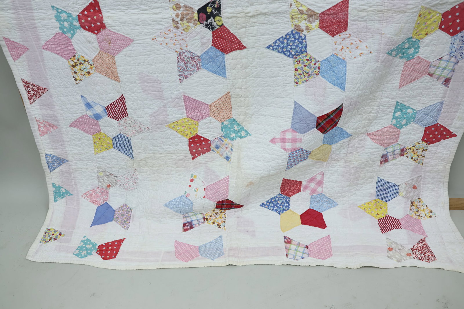 Group of Five Assorted Patchwork Quilts - 6