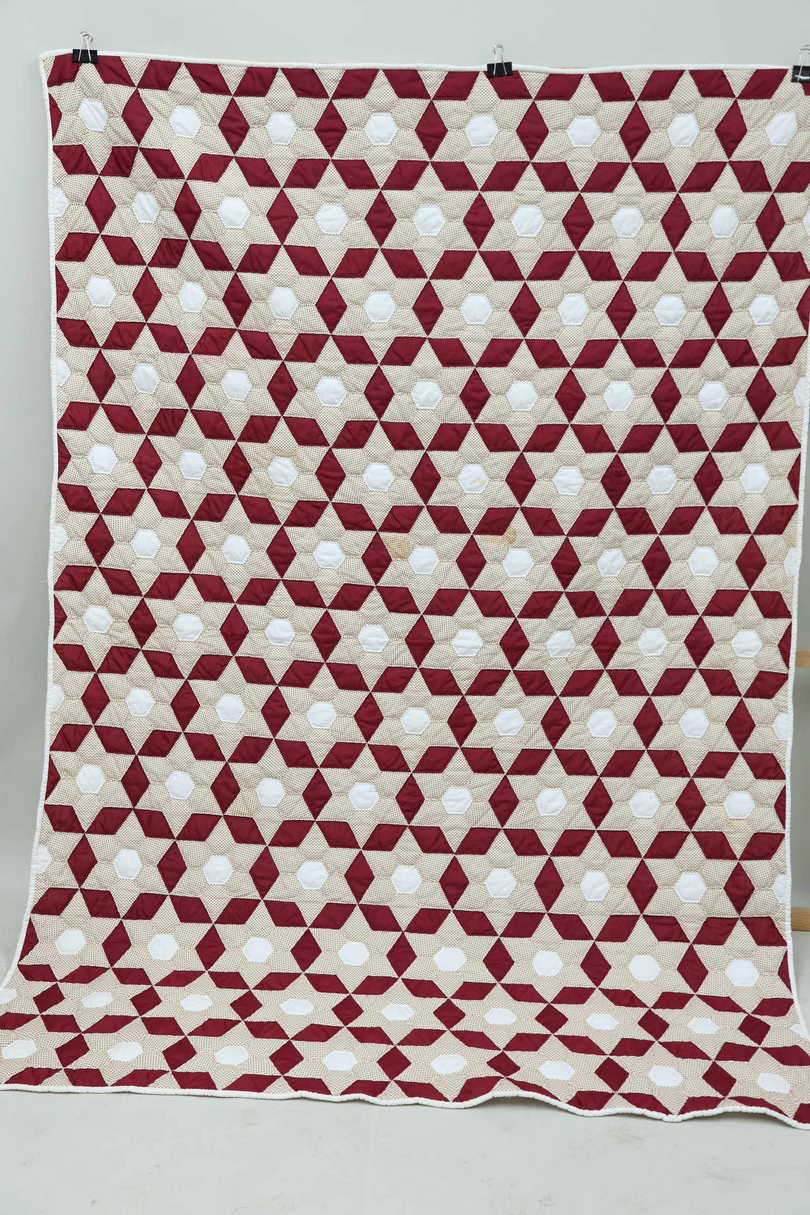 Group of Five Assorted Patchwork Quilts - 9