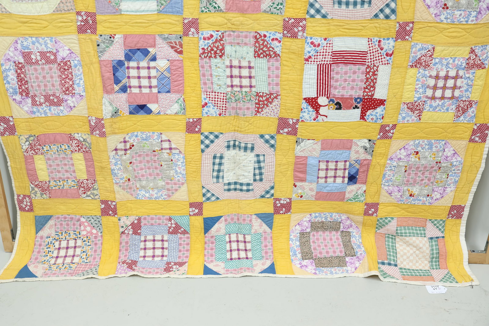Group of Five Traditional Pattern Patchwork Quilts - 3