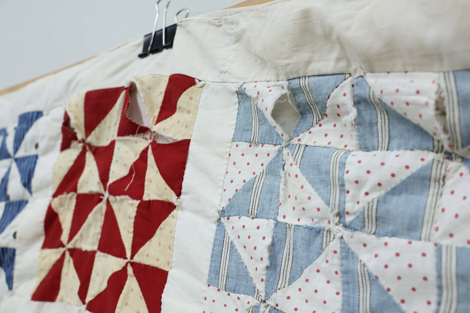 Group of Five Traditional Pattern Patchwork Quilts - 9